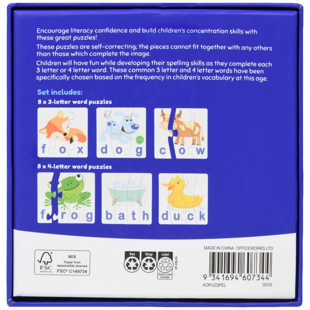 3 Kadink Puzzle Spelling, 3 of 5