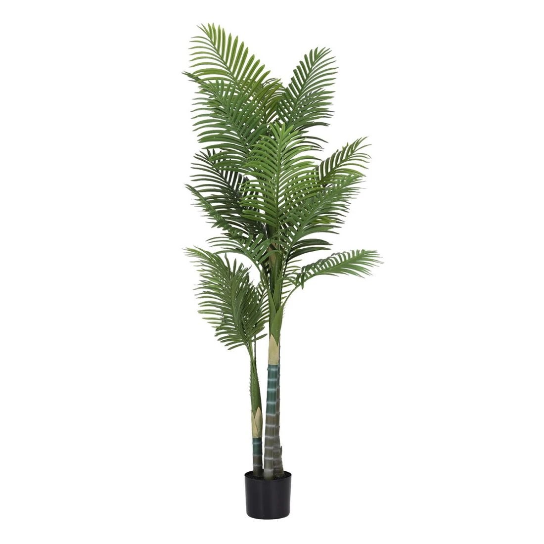 3 Artiss 180cm Artificial Palm Tree Faux Trees Indoor Decor Artificial Plants Lifelike - Green, 3 of 9