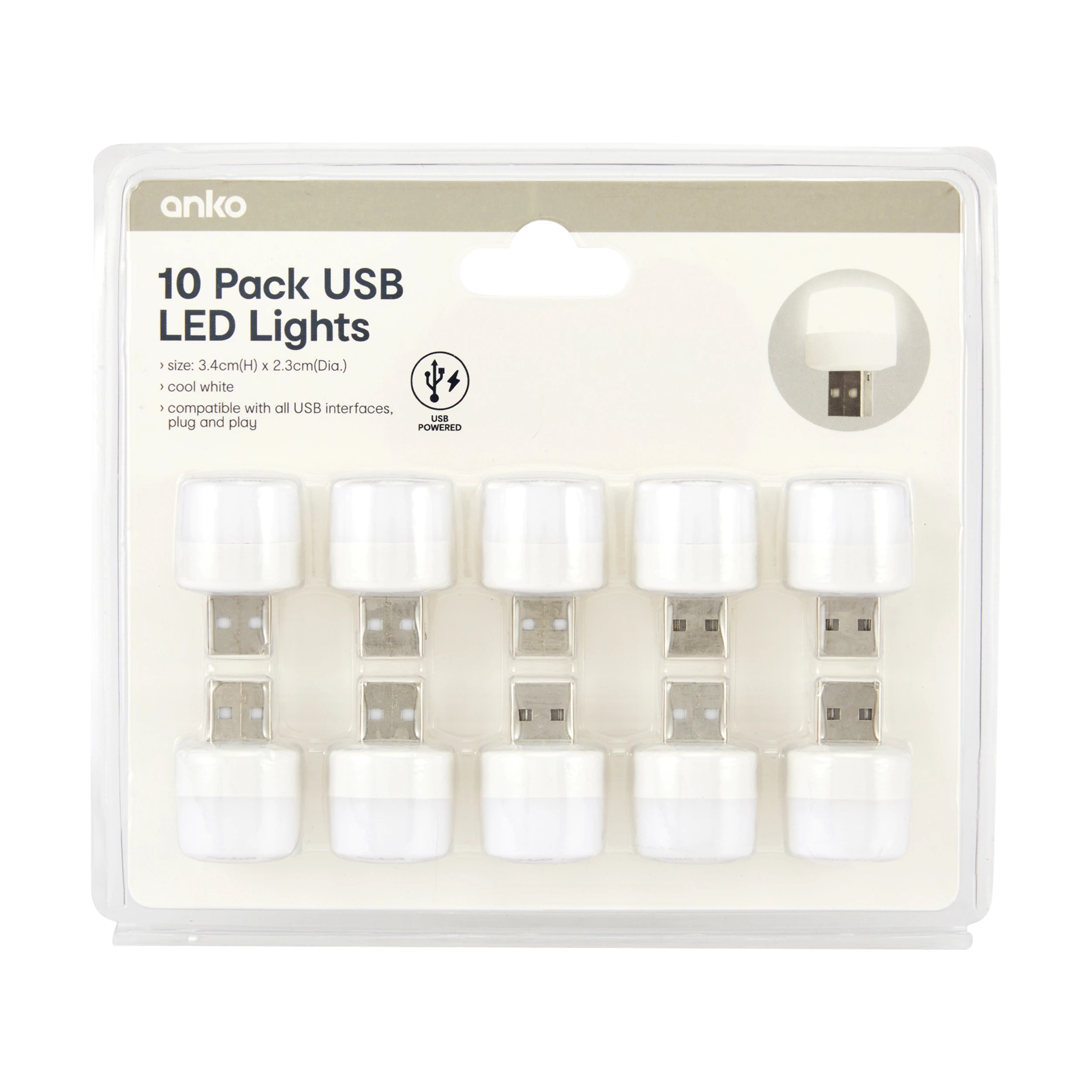 9 10 Pack USB LED Lights, 9 of 9