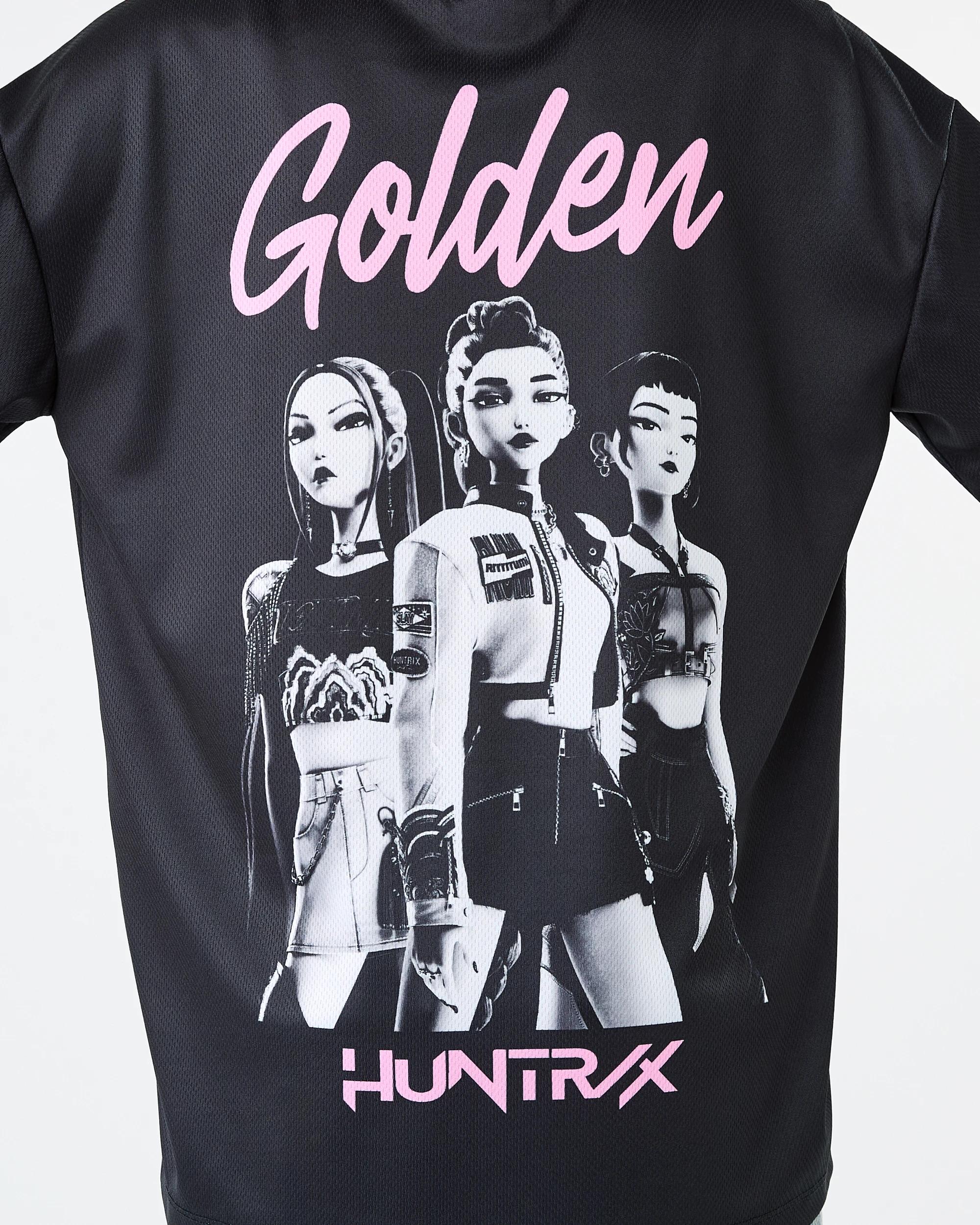 6 KPop Demon Hunters License V-Neck Mesh T-shirt Black Dh, 6 of 9