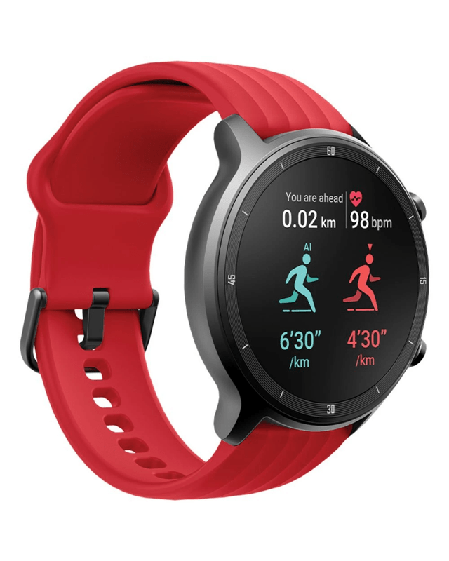 Ryze Flex Smart Watch Red and 