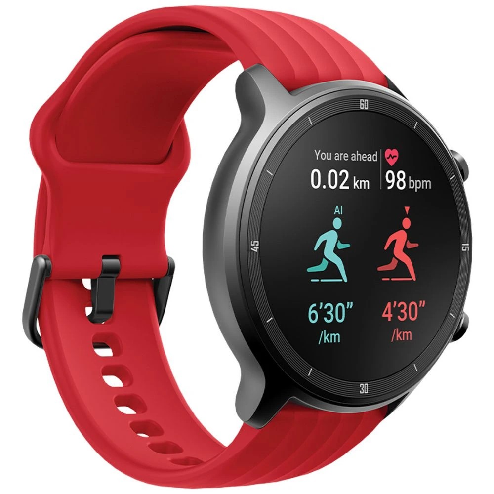 1 Ryze Flex Smart Watch Red and Blue, 1 of 4