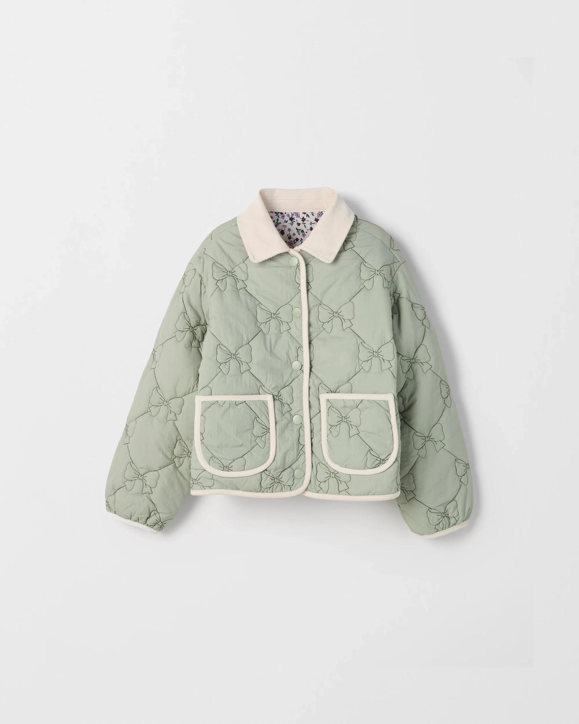 7 Target Kids Reversible Quilted Jacket SAGE, 7 of 8
