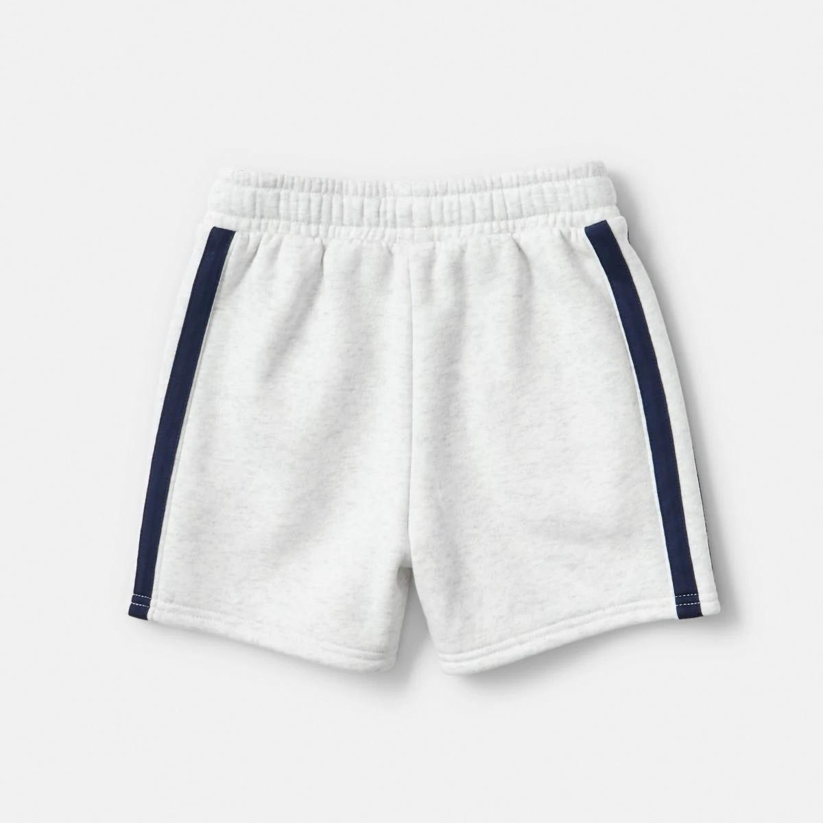 9 Stripe Knit Shorts Wht Marle, 9 of 9
