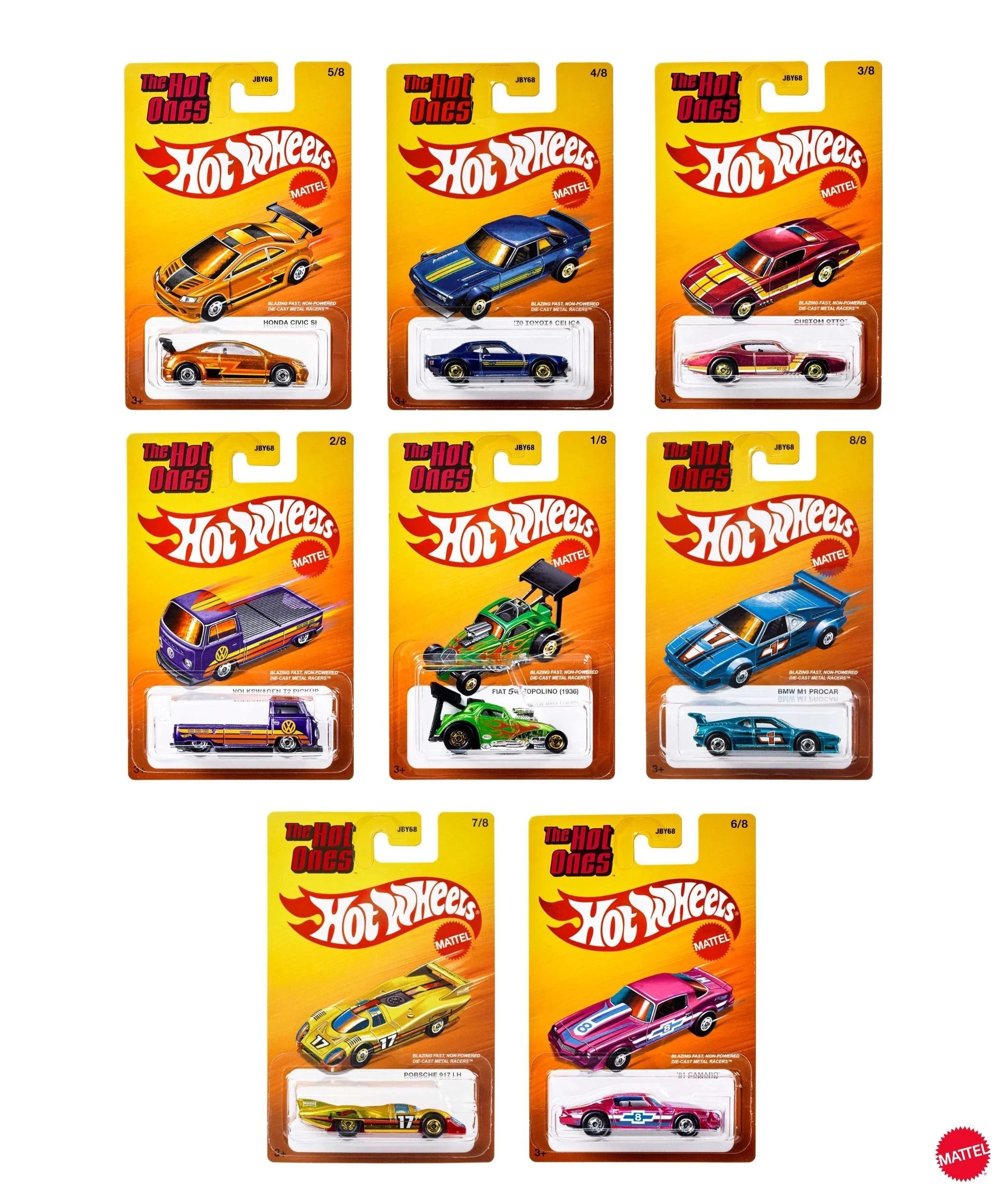 1 Mattel Hot Wheels Hot Ones 1:64 Scale Die-Cast Toy Car or Truck - Assorted - Multi, 1 of 7