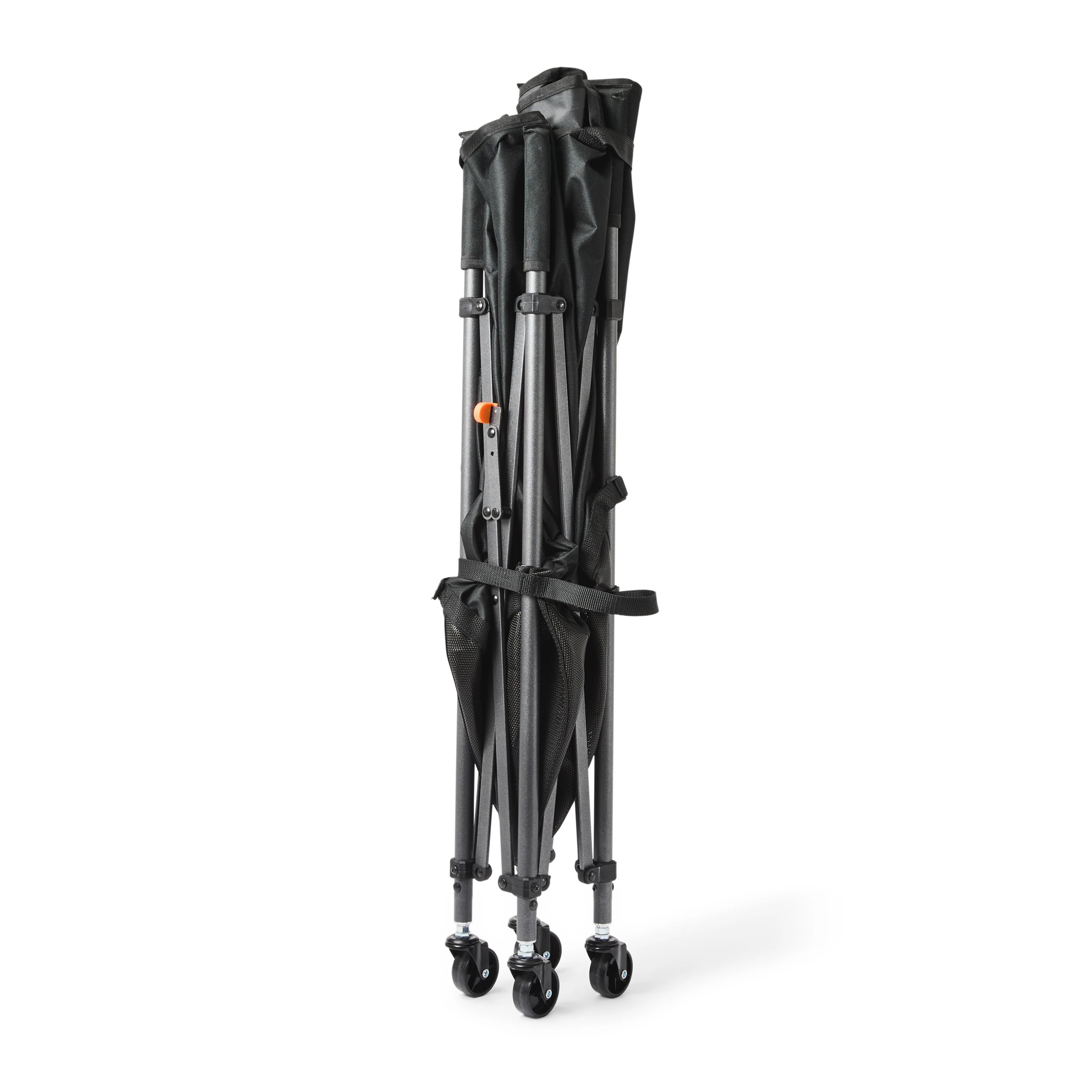 8 Portable Rolling Ball Storage Cart - Black, 8 of 10