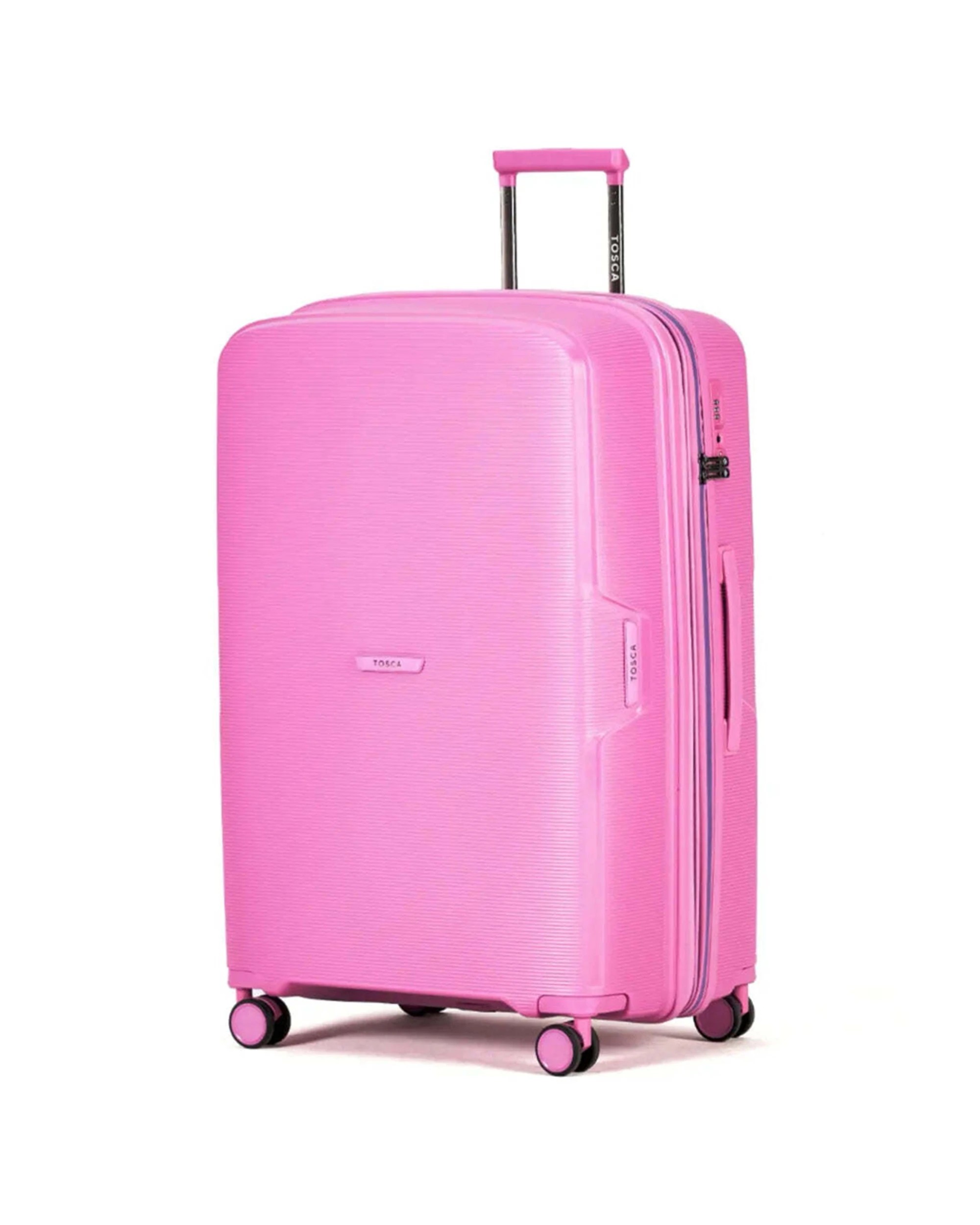 3 Tosca Bel-Air Suitcase Set of 3 Carry-On Medium & Large - Pink, 3 of 6