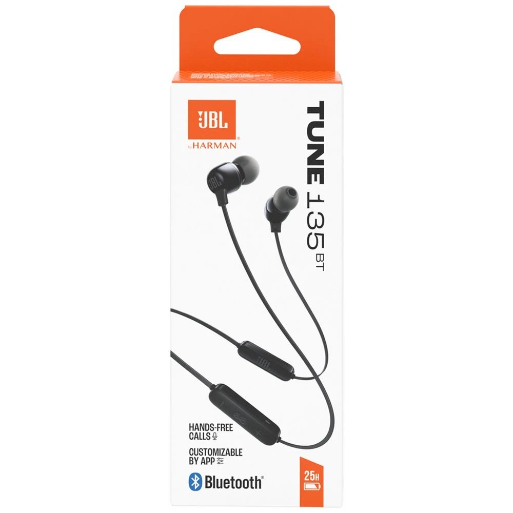 5 JBL Tune 135BT Wireless In-ear Headphones Black, 5 of 5