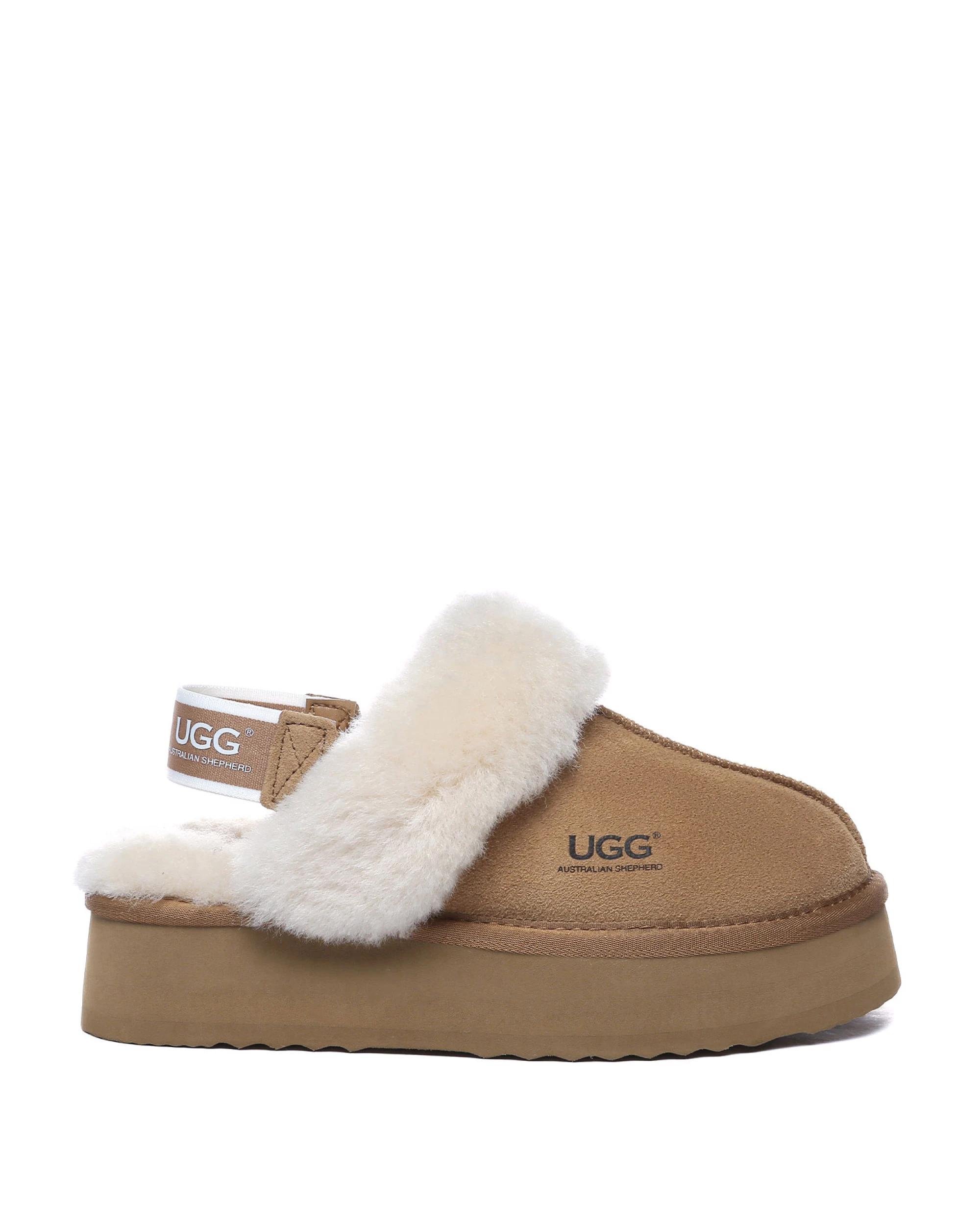 1 Australian Shepherd UGG Womens Musa platform CHESTNUT, 1 of 5