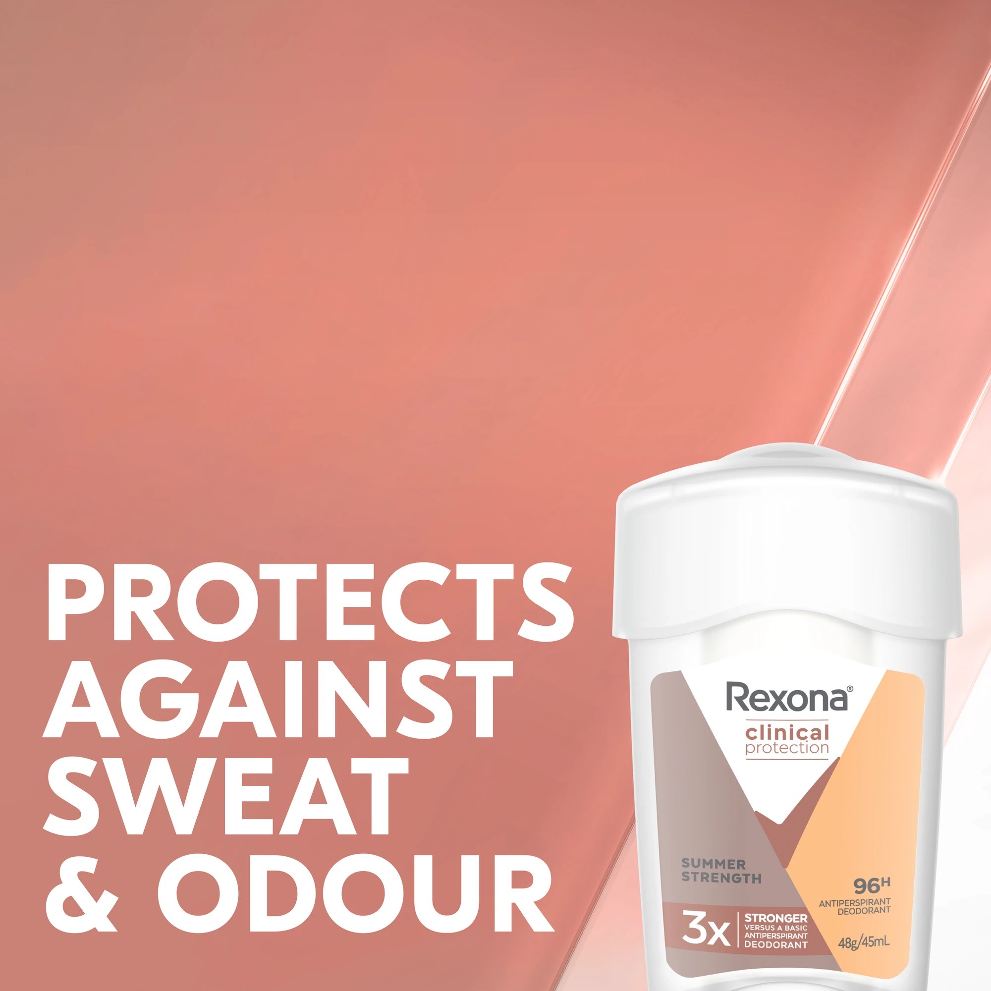 4 Rexona Summer Strength Clinical Protection Antiperspirant 45ml, 4 of 10