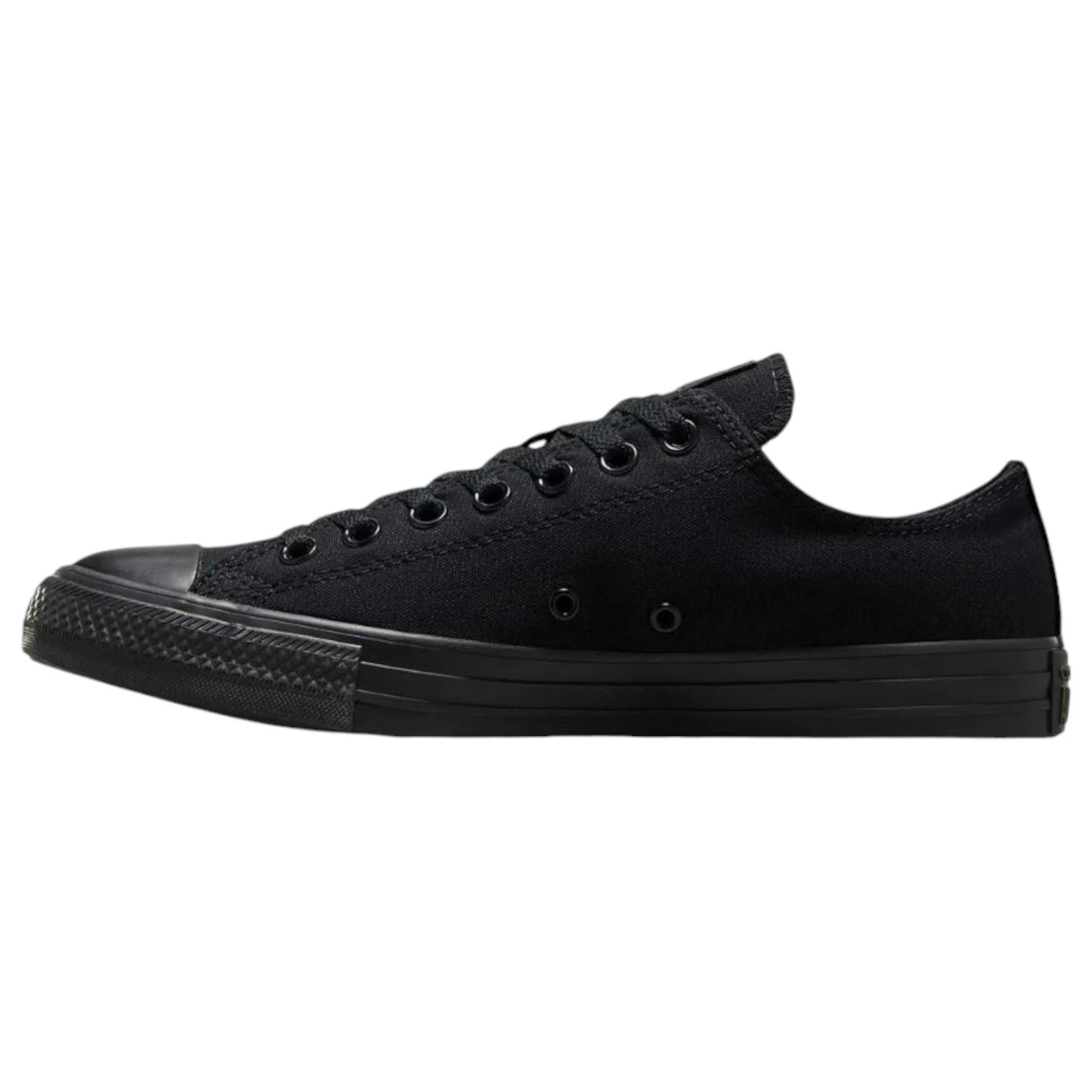 1 Converse Unisex Chuck Taylor All Star Classic High Top Shoes BLACK MONOCHROME, 1 of 8