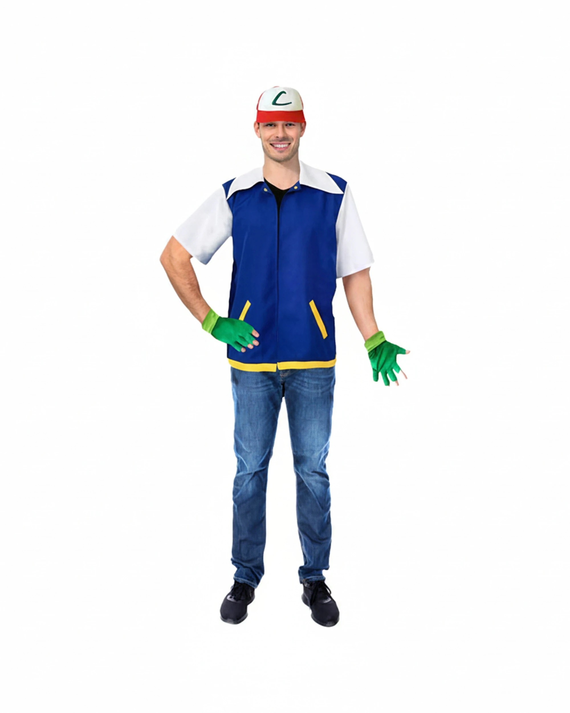 1 JD Party Adult Monster Trainer Costume Complete Outfit Set S/M - Blue, 1 of 1