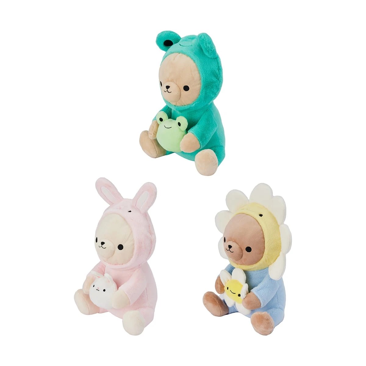 2 Hoodie Bear Plush Toy - Assorted, 2 of 9