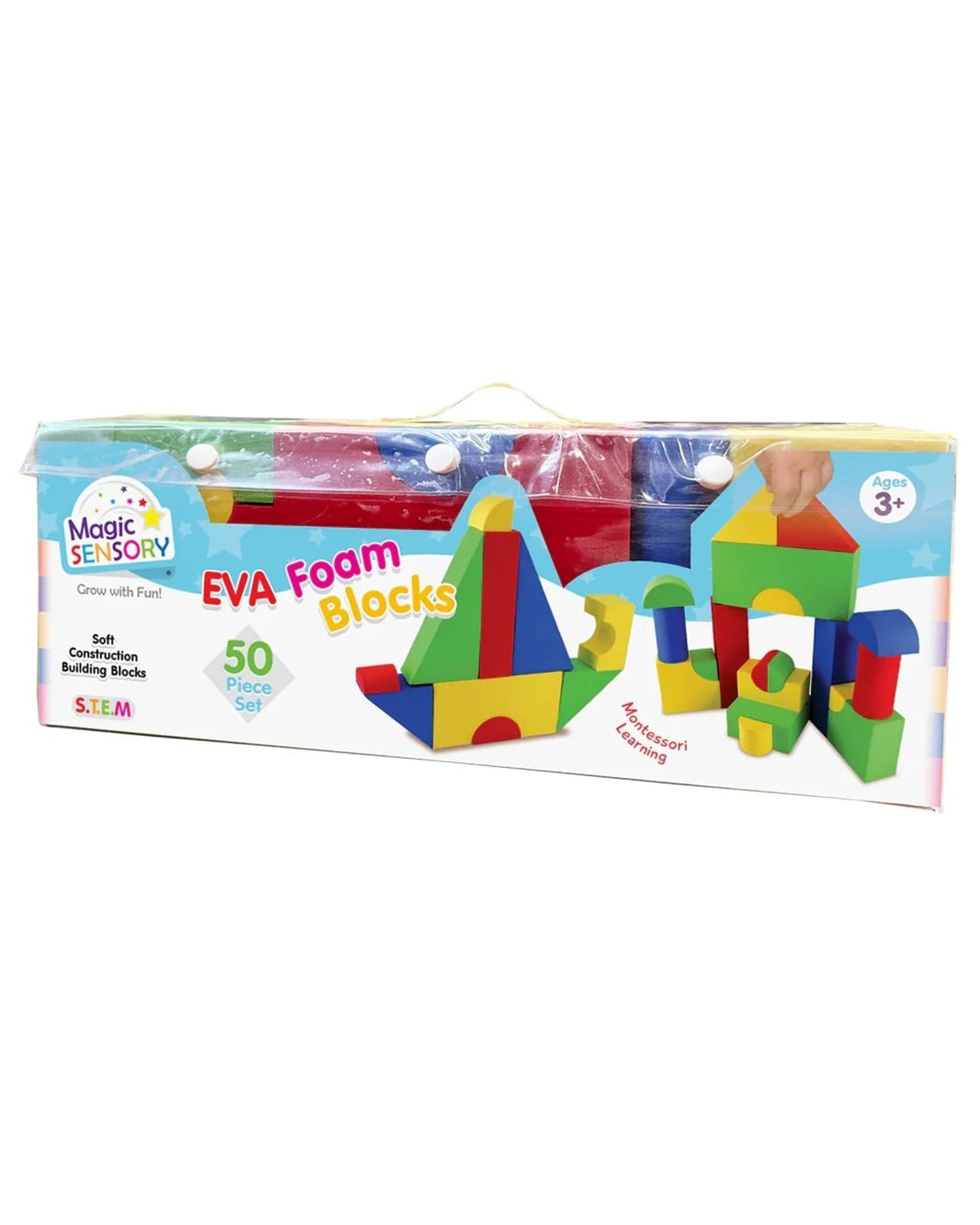 2 Magic Sensory EVA Foam Building Blocks 50 Piece Set, 2 of 5