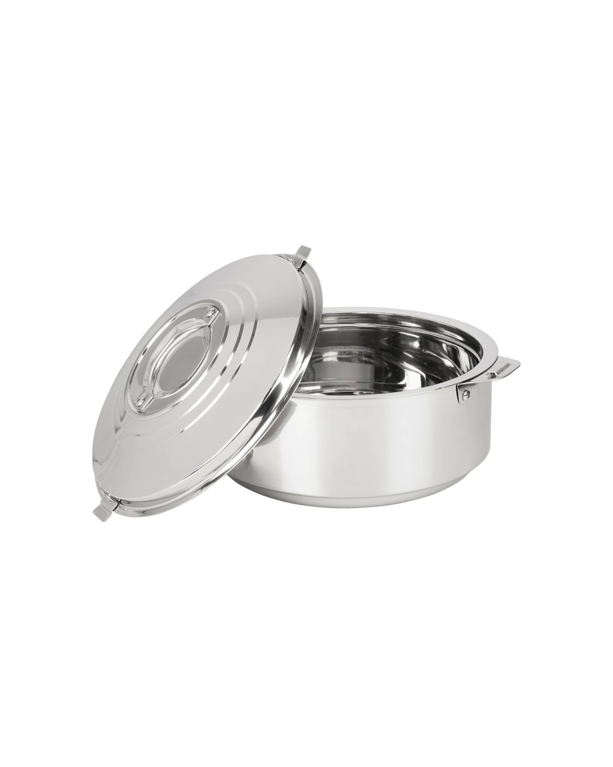 1 Pyrolux Pyrotherm Stainless Steel Food Warmer 2.2L Insulated Twist Lock Lid - Silver, 1 of 1