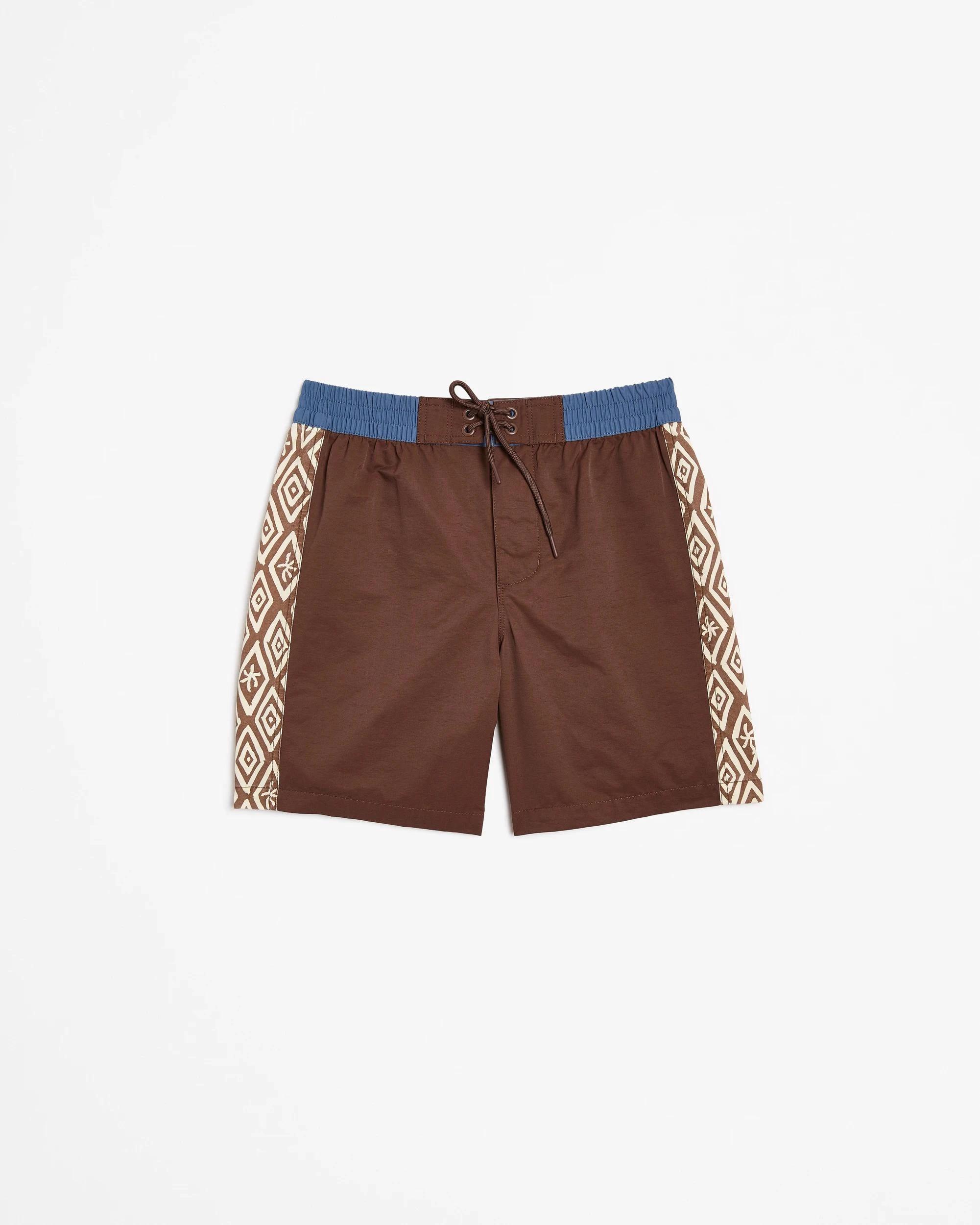 1 Target Swim Boardshorts BROWN, 1 of 4