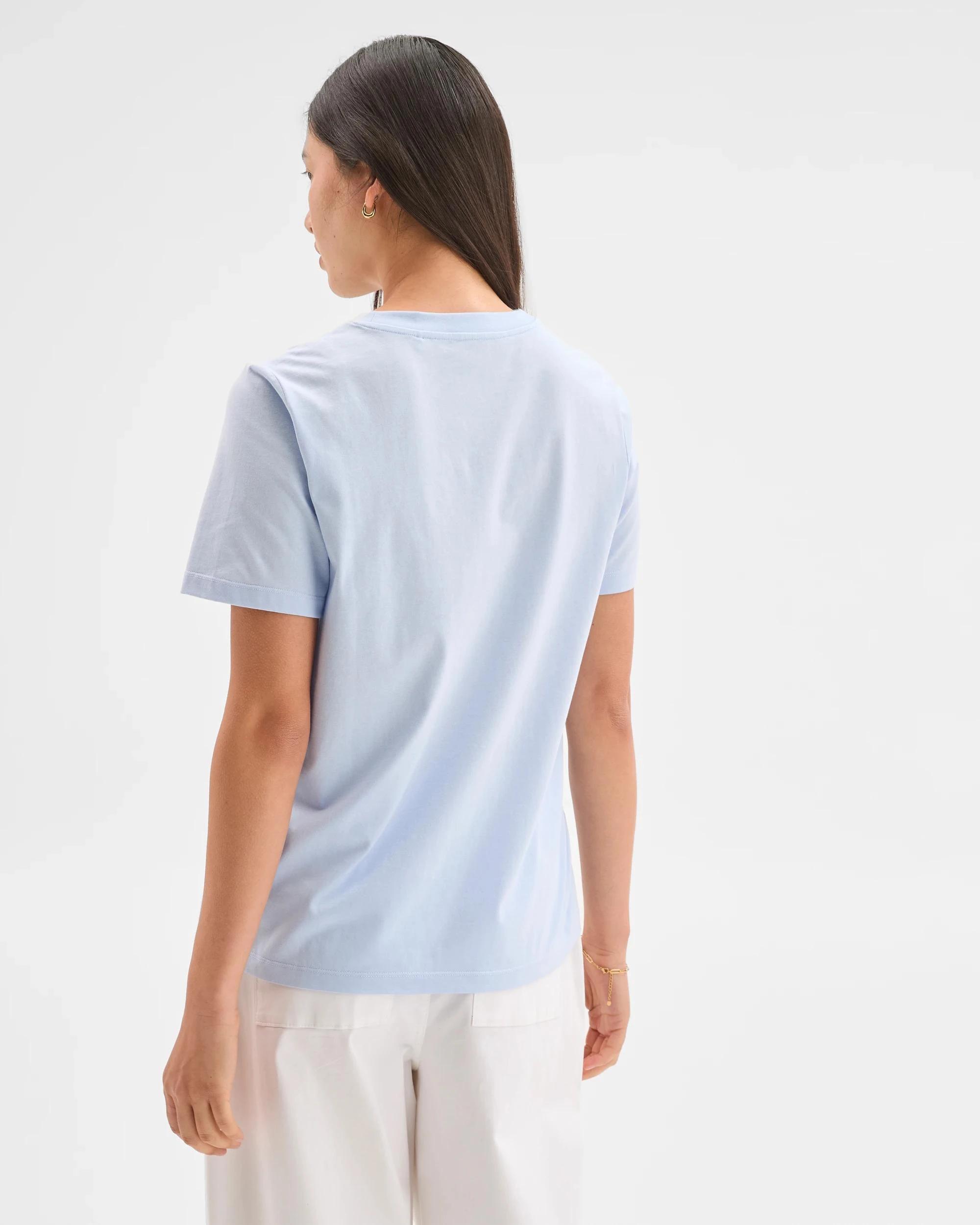 4 Target Australian Cotton Classic T-Shirt BABY BLUE, 4 of 5