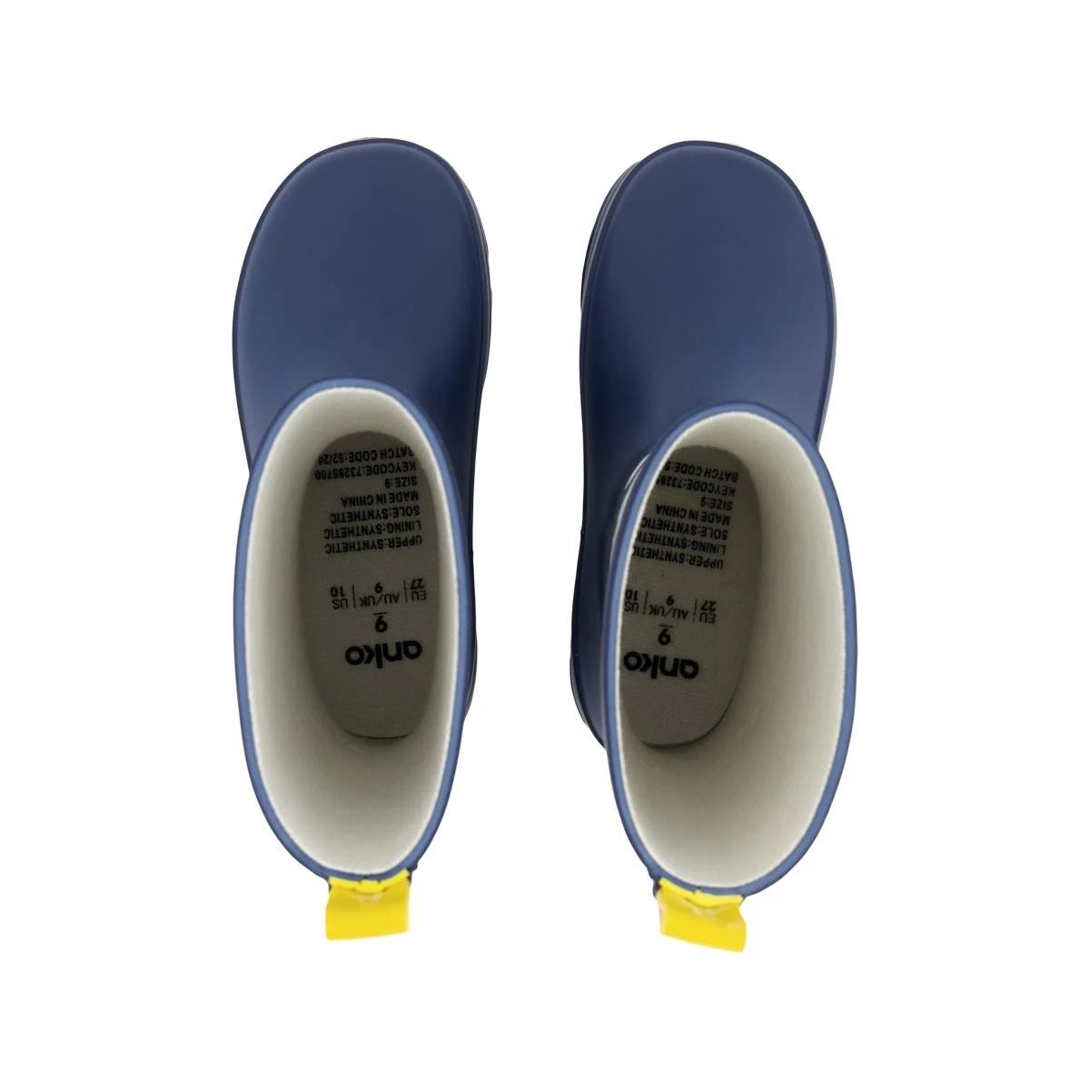 3 Junior Colour Change Rainboots Navy, 3 of 4