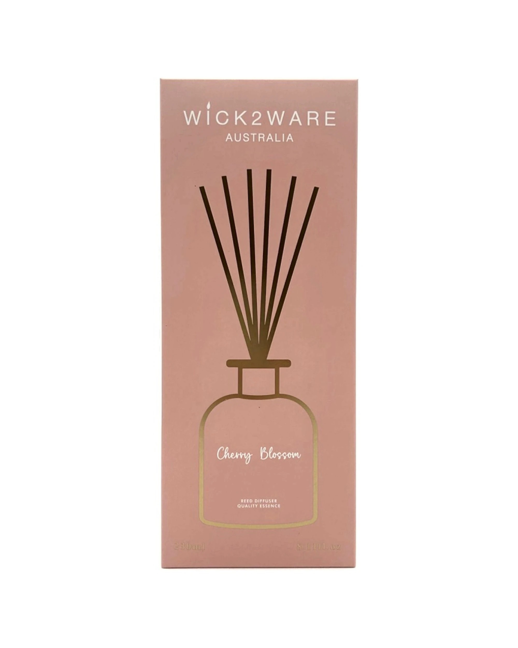 1 Wick2Ware Scented Reed Diffuser Home Fragrance Cherry Blossom 230ml - Pink, 1 of 1