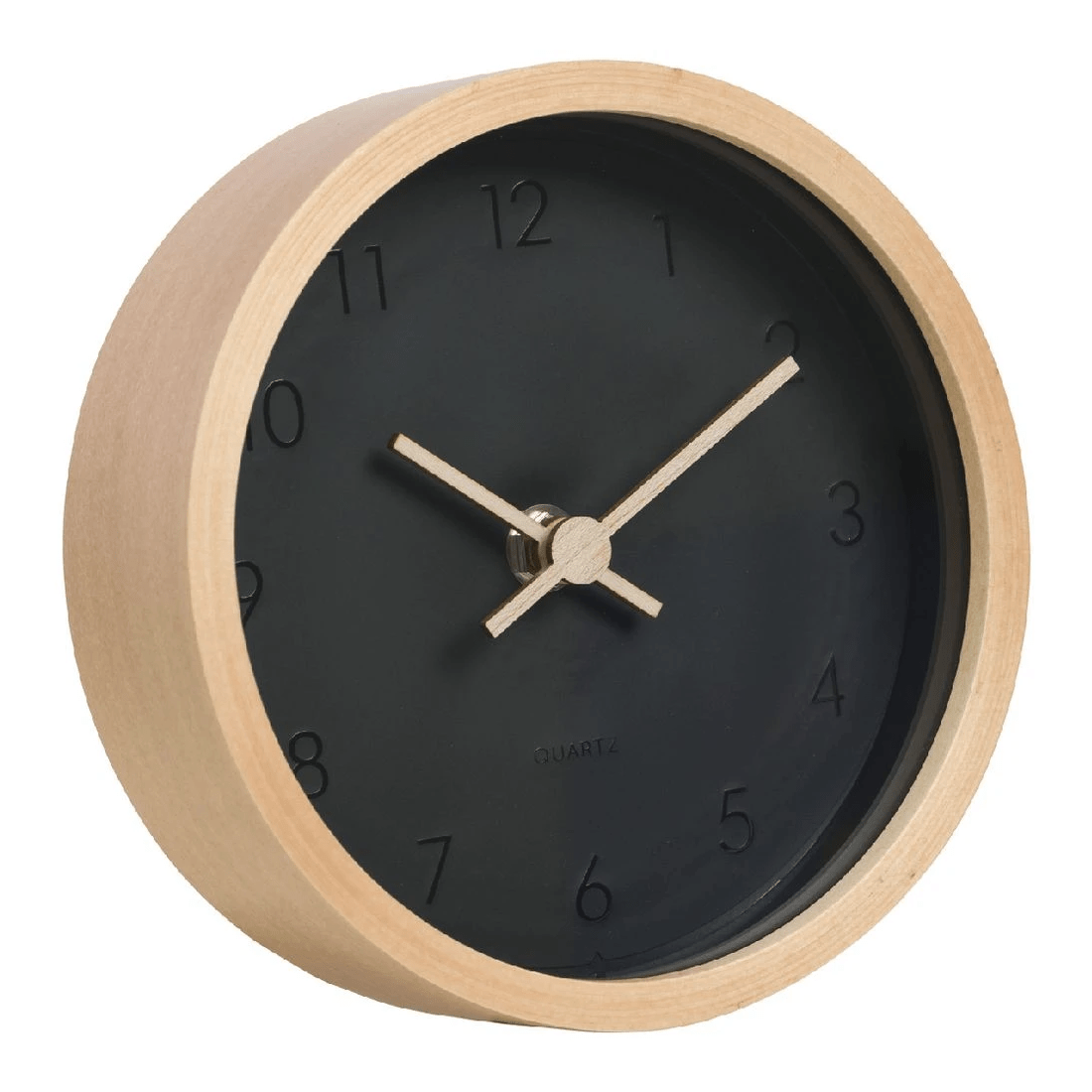 1 Otto Flinders Wooden Desk Clock, 1 of 6