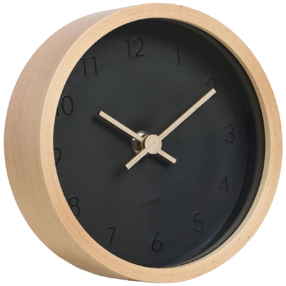 1 Otto Flinders Wooden Desk Clock, 1 of 6