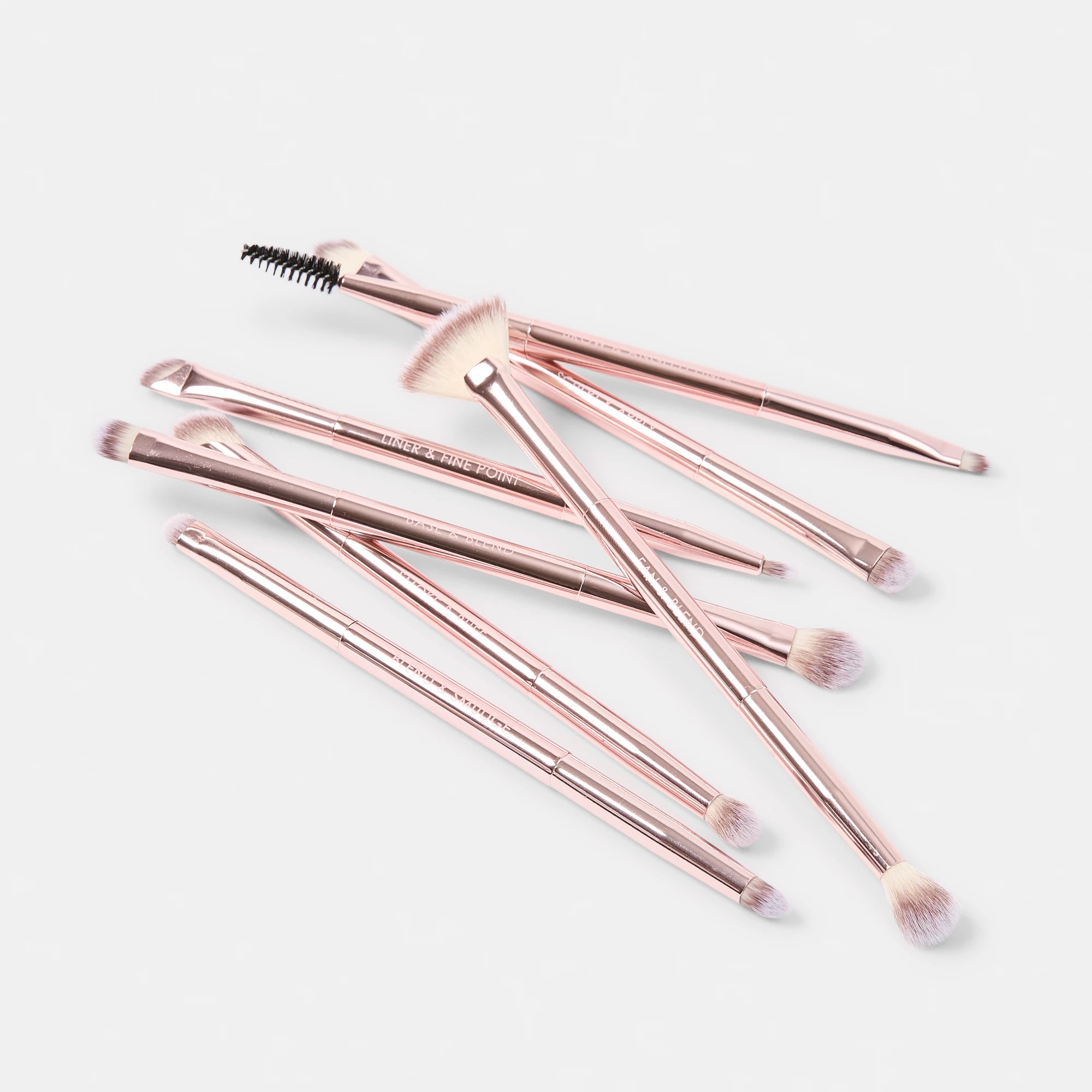 4 OXX Cosmetics 7 Piece Dual Ended Eye Brush Set, 4 of 5