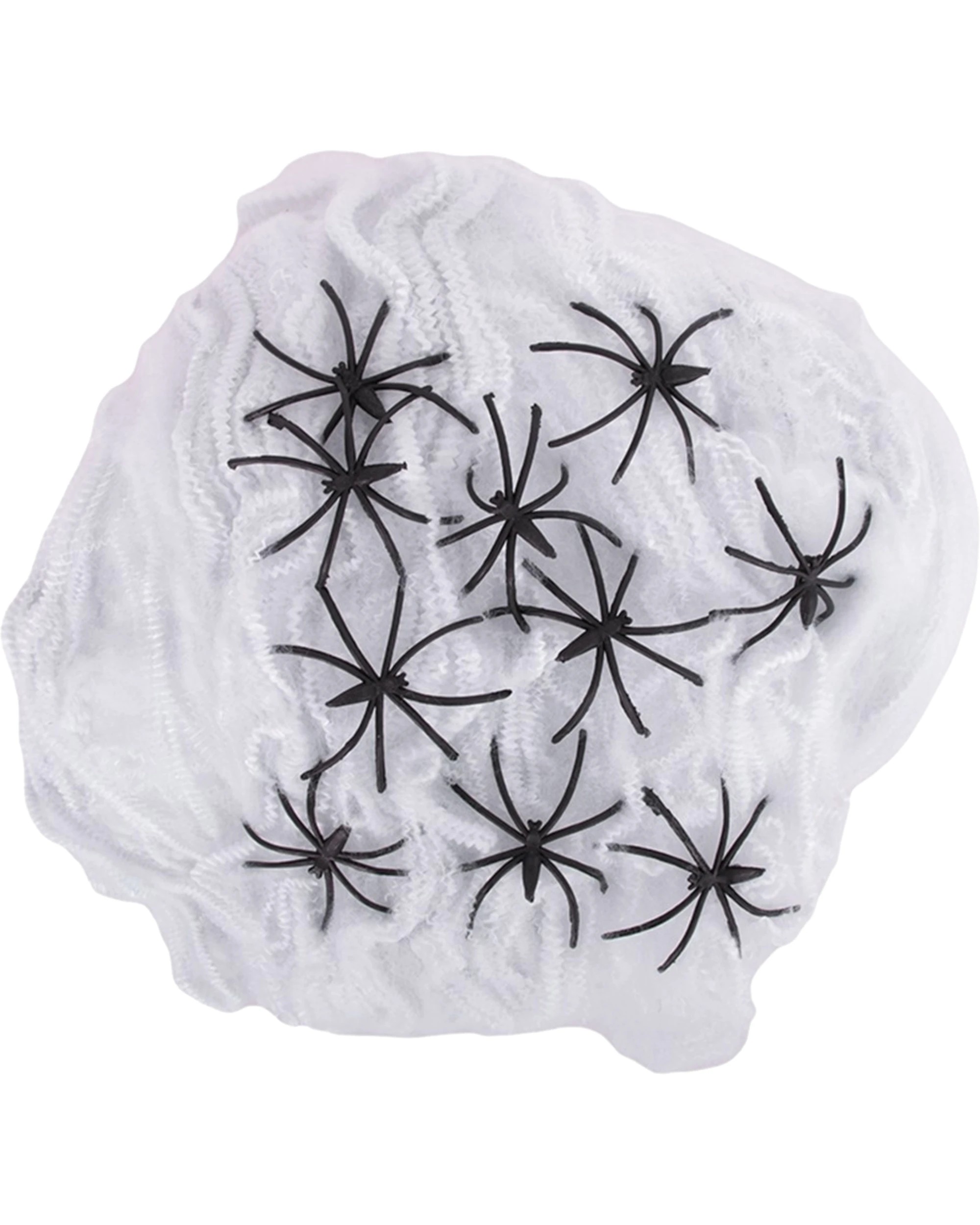 Oceana Stretchable Spider Web Decoration 100g - White - Kmart