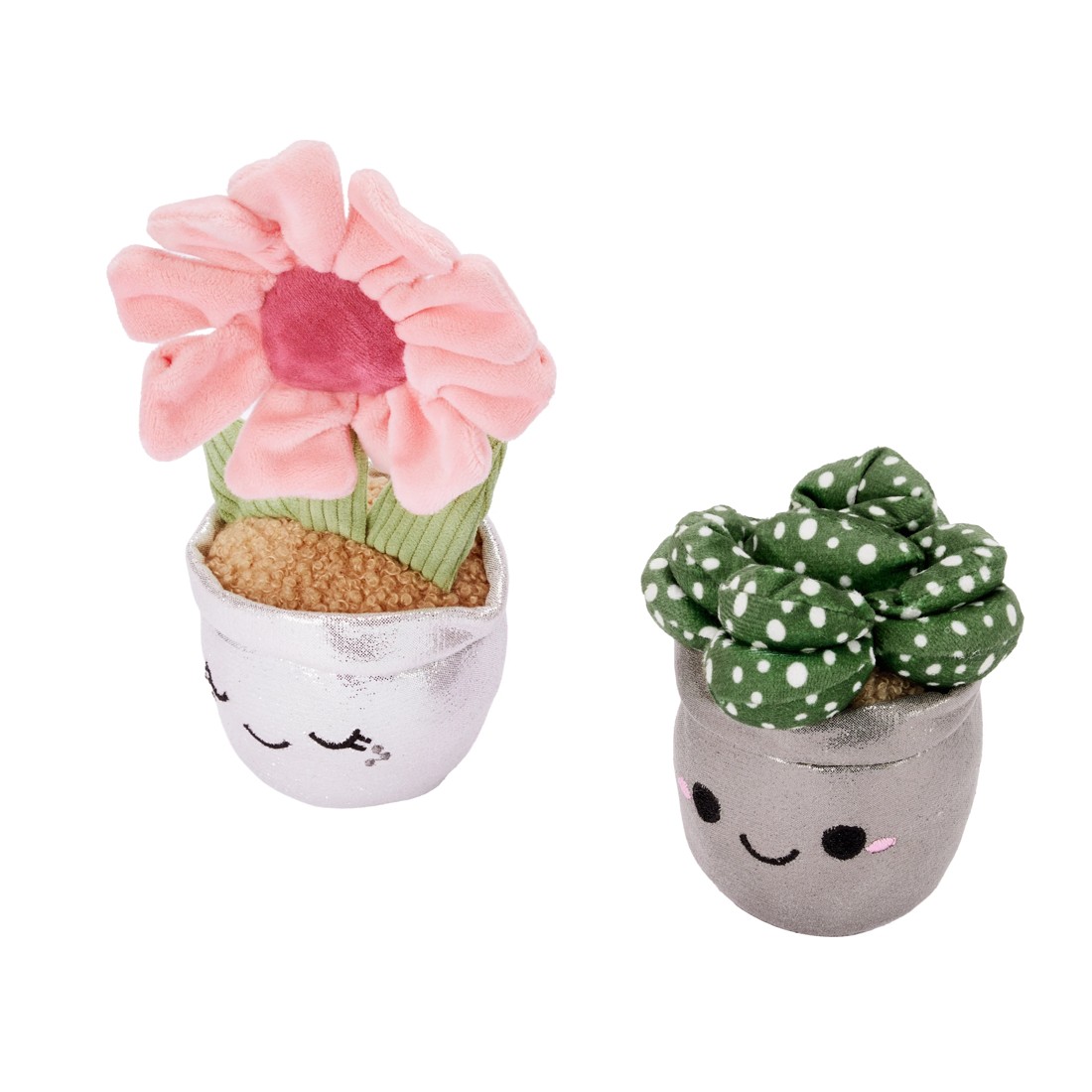 2 2 Pack Mini Succulent Plush Toy, 2 of 3