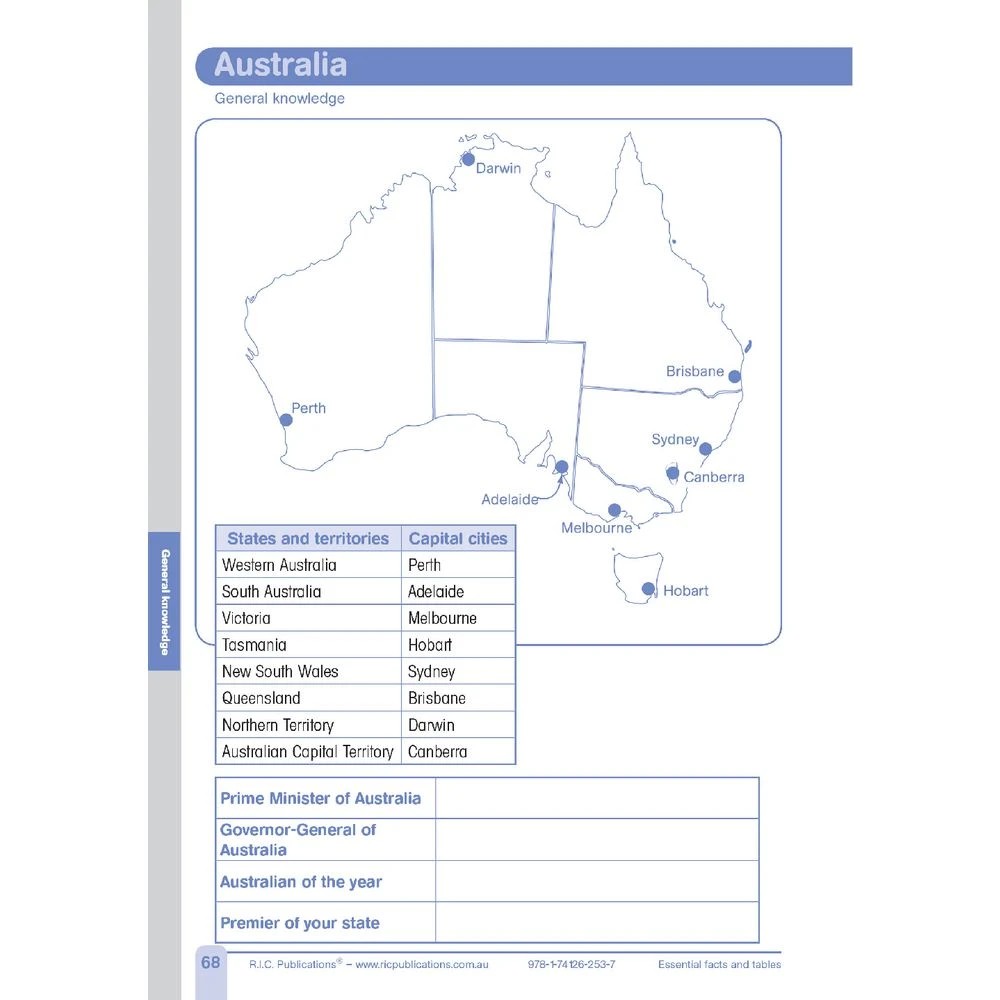 5 Essential Facts and Tables Revision Edition, 5 of 5