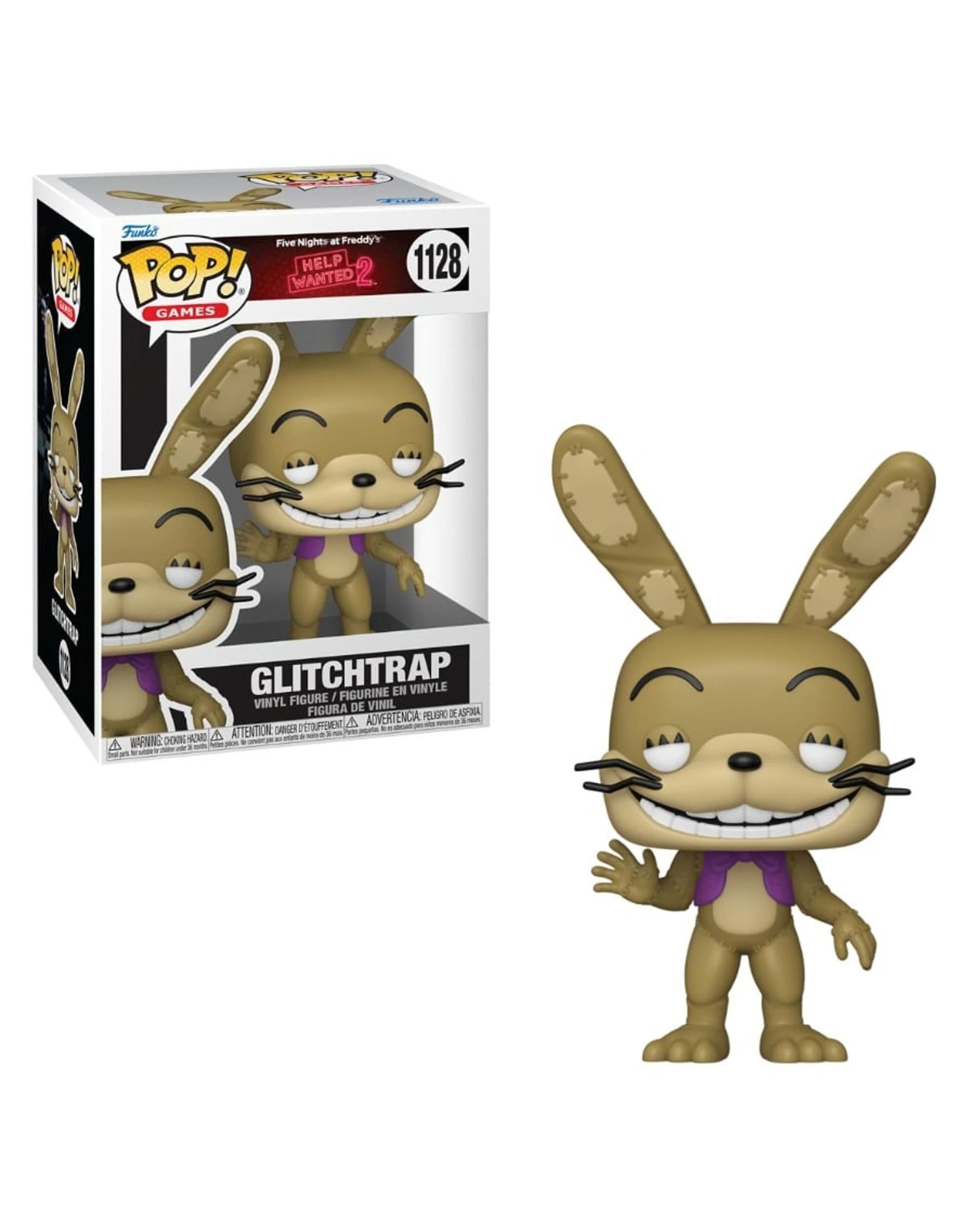 1 Five Nights at Freddy's Help Wanted 2 Glitchtrap Funko POP! Vinyl, 1 of 1