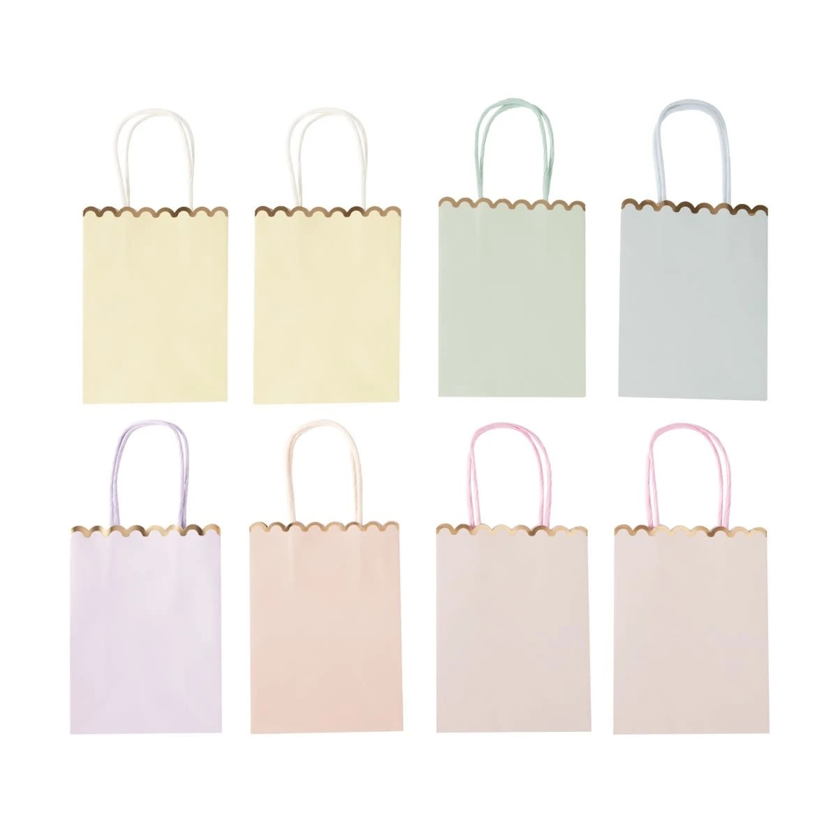 1 8 Pack Pastel Loot Bags, 1 of 7