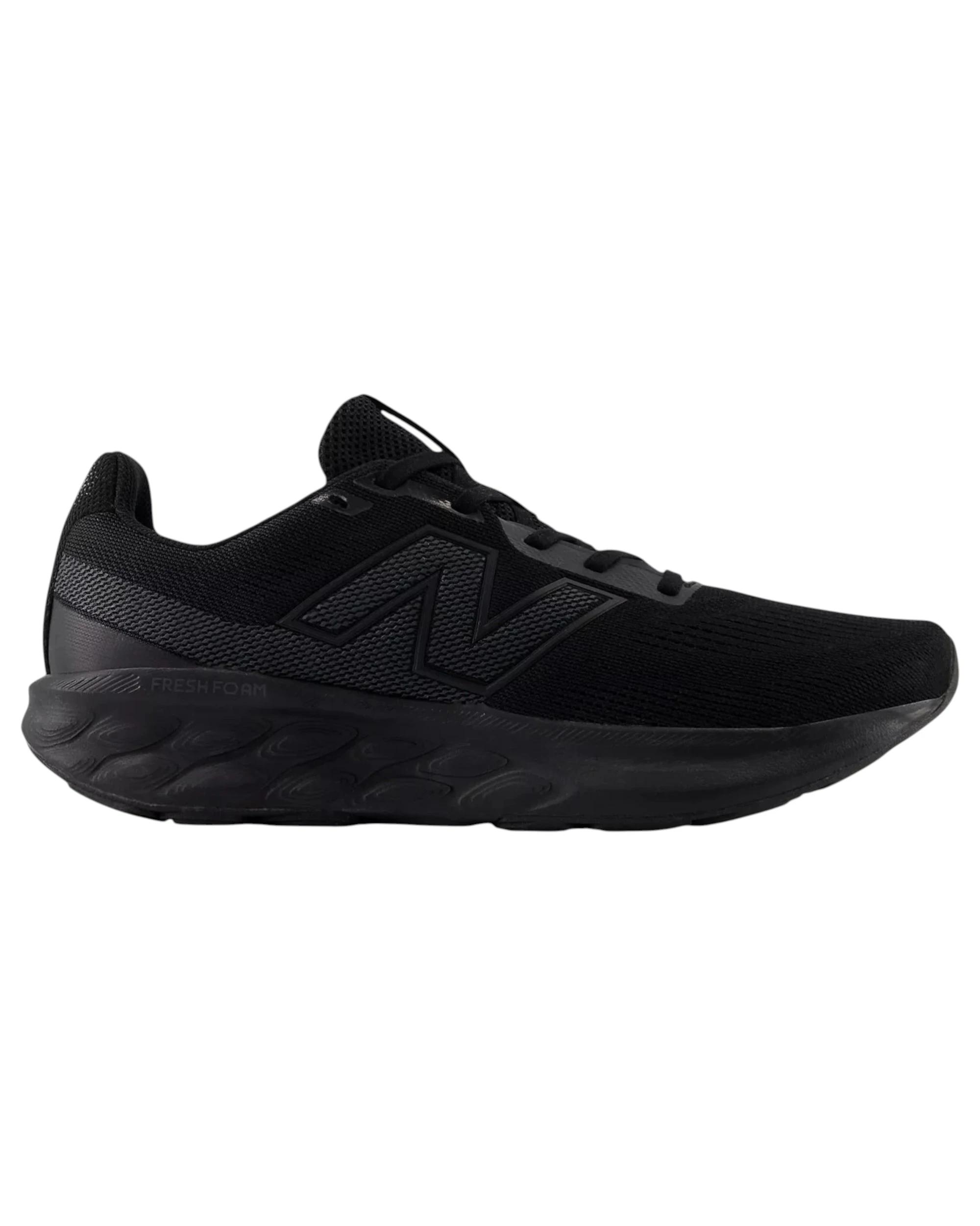 1 New Balance Mens Fresh Foam 520 v9 Triple Athletic Running Shoes BLACK, 1 of 5