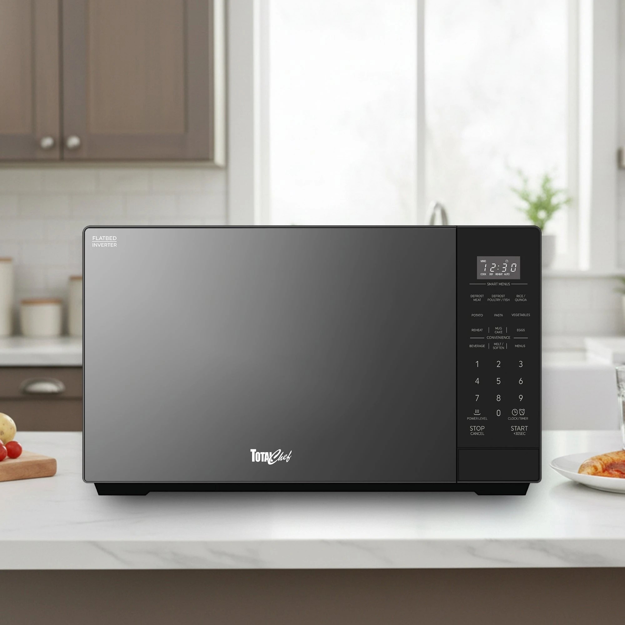 2 Total Chef Inverter Microwave Flatbed 26L - Black, 2 of 3