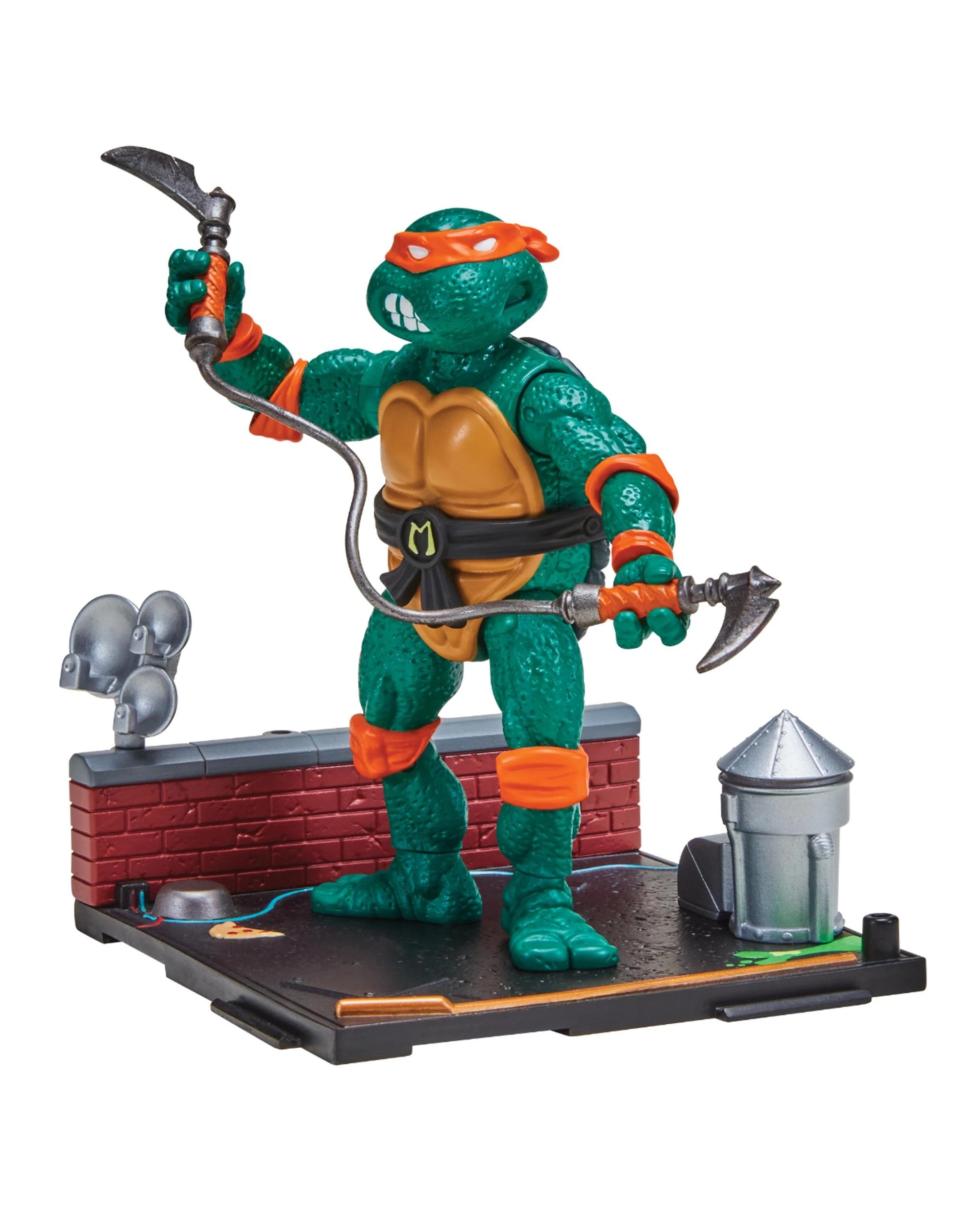 1 Teenage Mutant Ninja Turtles 1988 Remastered Michelangelo Action Figure, 1 of 7