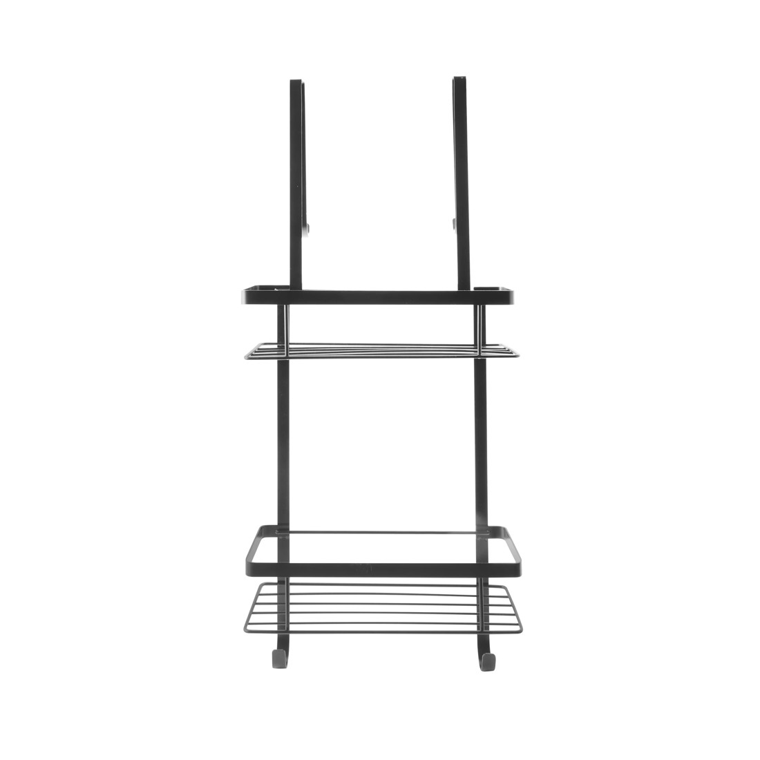 4 Over Door Shower Caddy - Black, 4 of 7