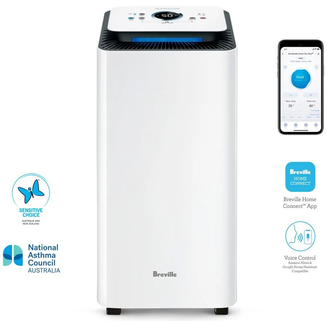 2 Breville Smart Dry Plus Connect Dehumidifier, 2 of 5