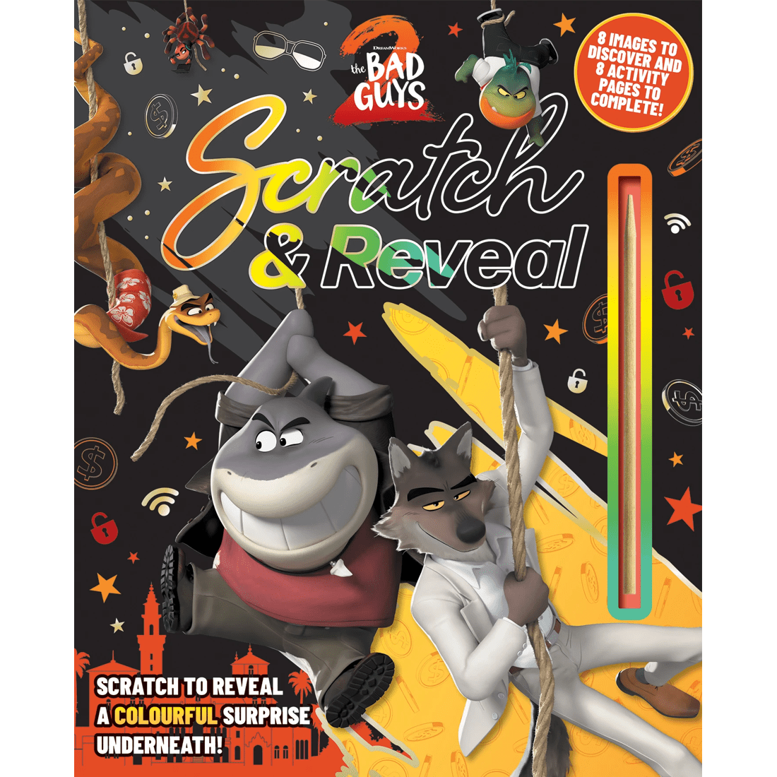 1 The Bad Guys 2: Scratch and Reveal - Book, 1 of 1