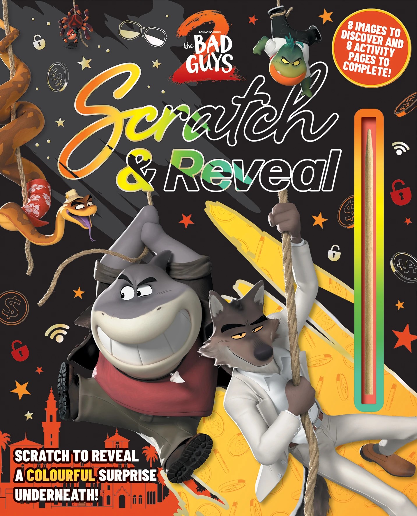 1 The Bad Guys 2: Scratch and Reveal - Book