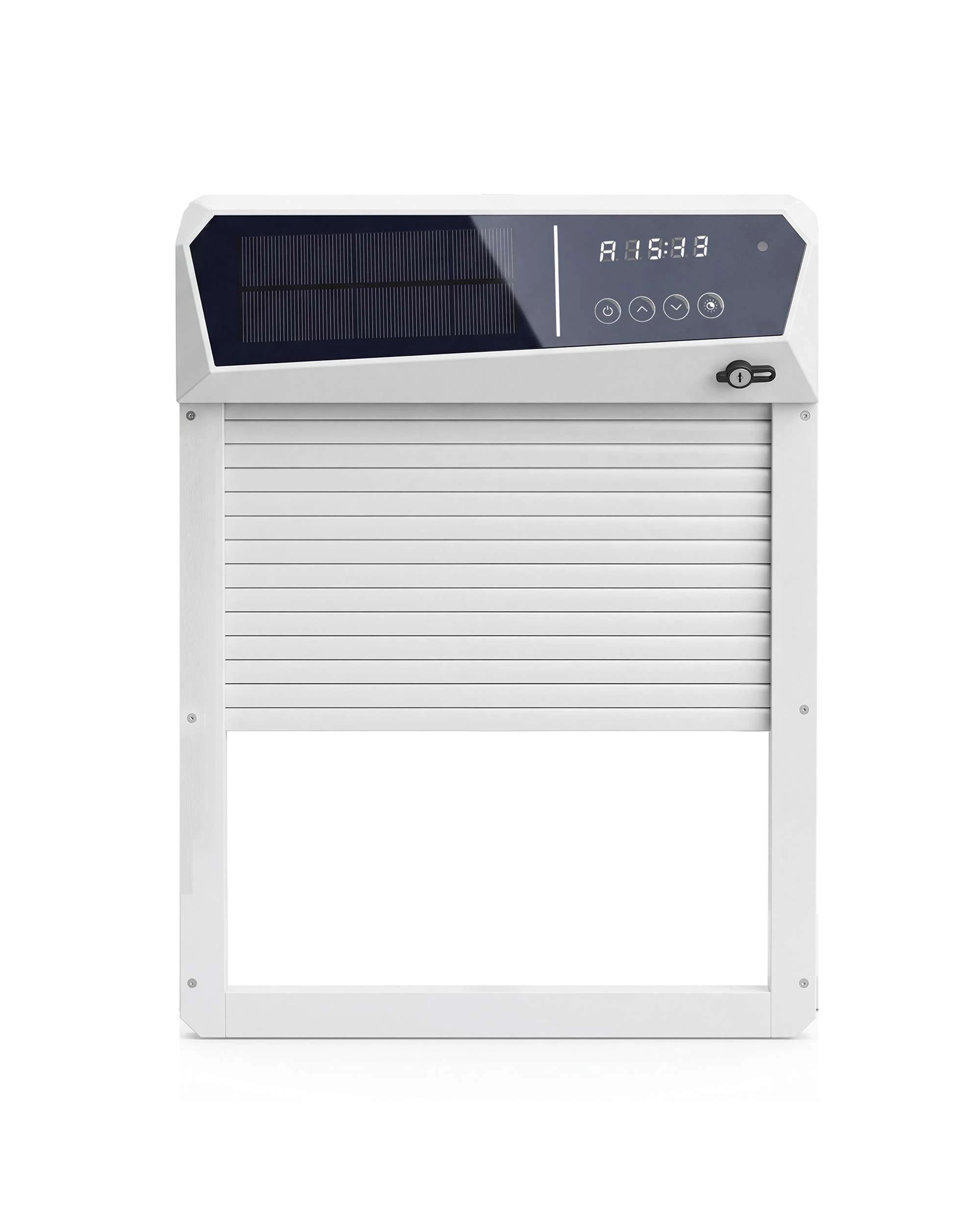4 Advwin Automatic Chicken Coop Door Solar Powered with APP Control Includes Timer Light Sensor & Smart Modes, 4 of 8