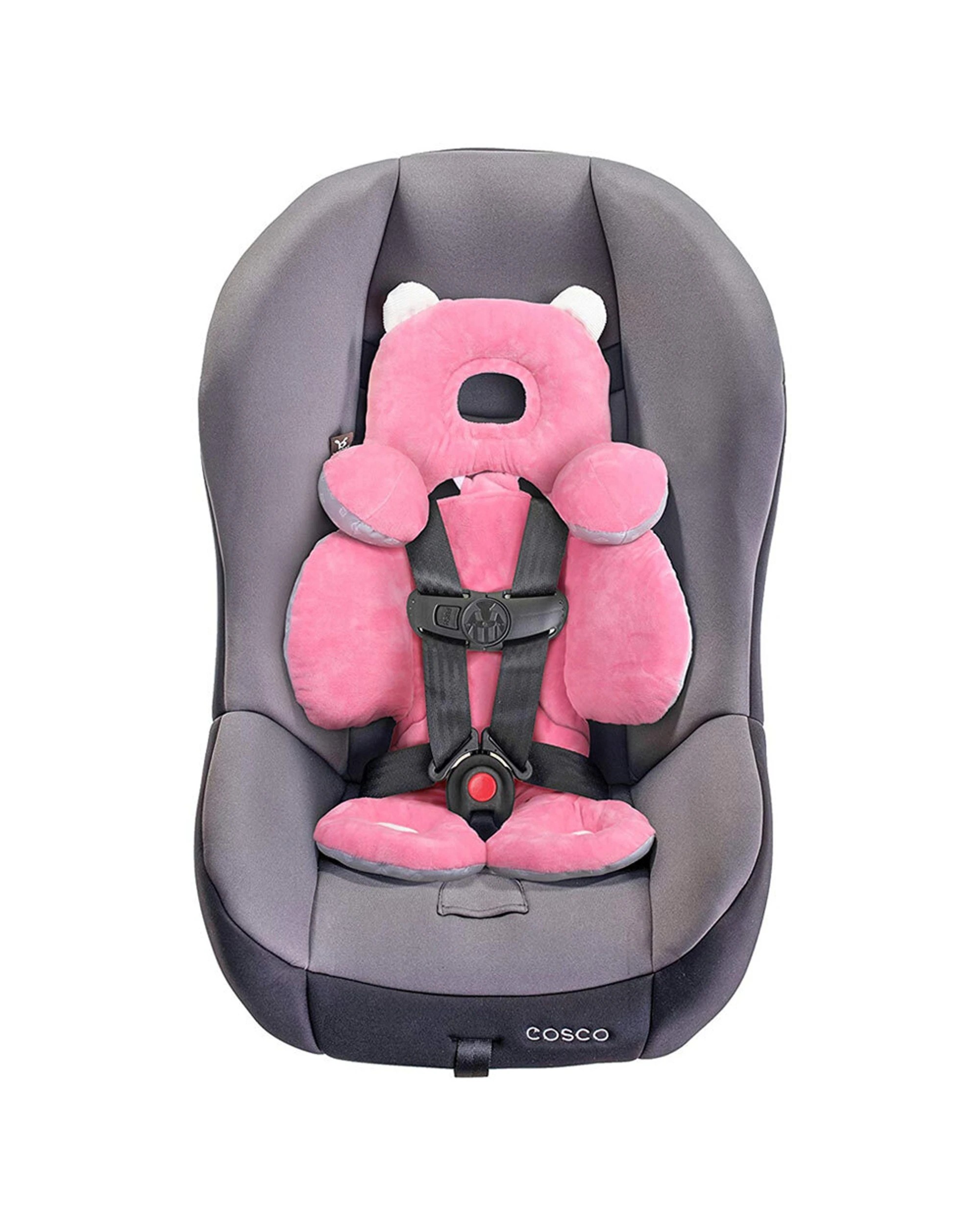 2 Benbat 2PK Infant Baby Head And Body Support Pillow Reversible 0-12 Months - Pink, 2 of 3