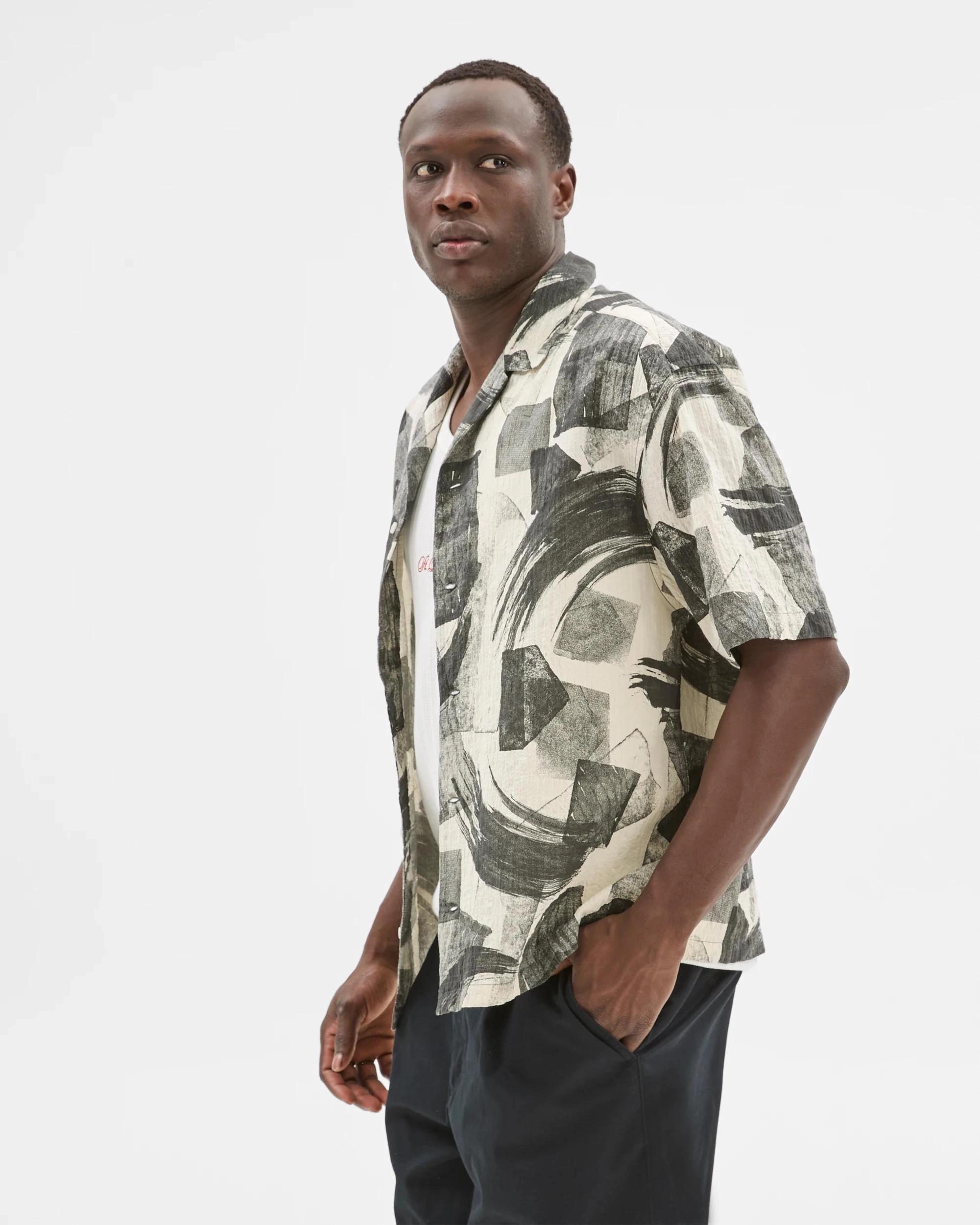 3 Australian Cotton Rich Party Shirt - Commons WHITE, 3 of 6