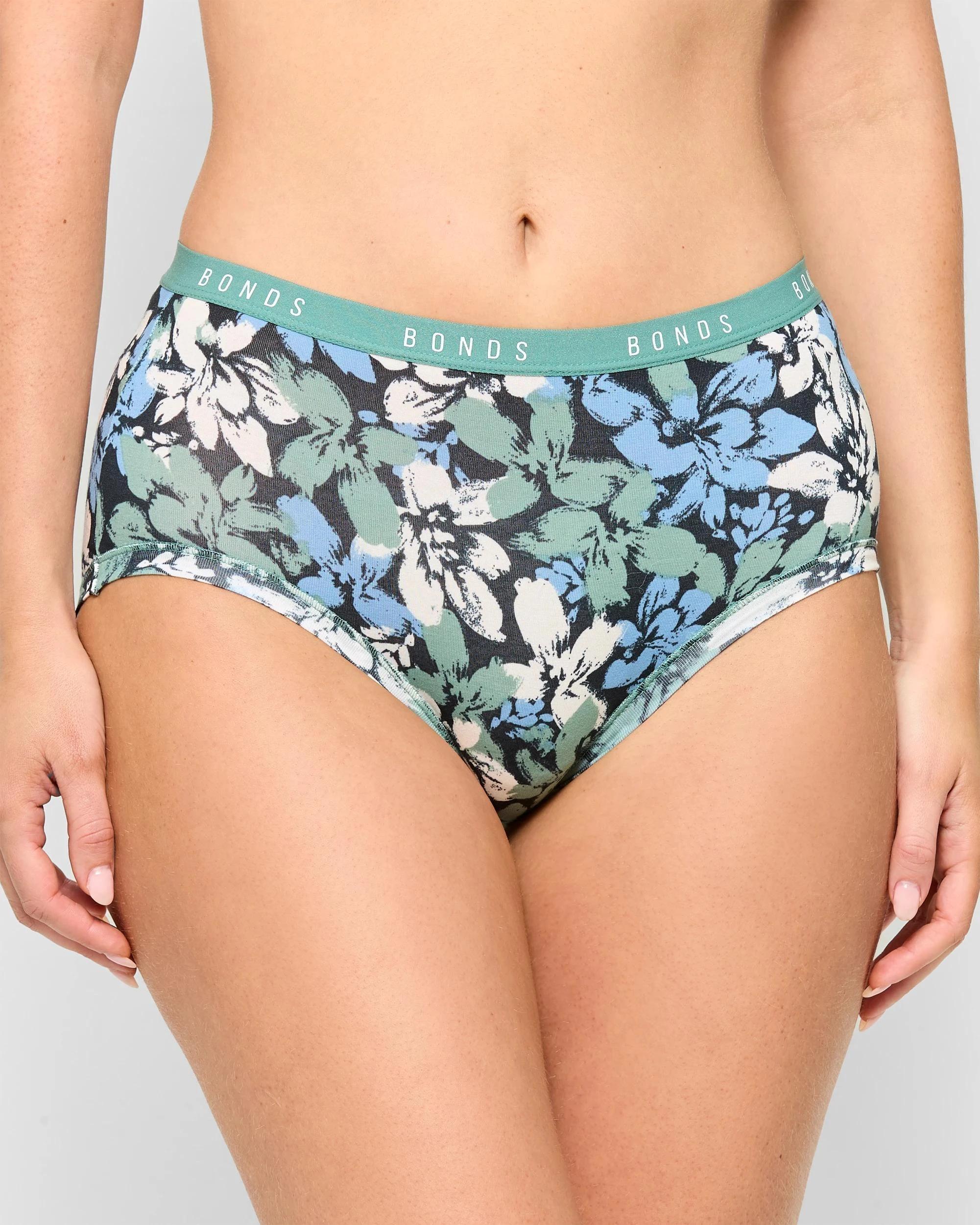 2 Bonds Cottontails 3 Pack Full Briefs DUSK GARDEN/ DREAM CLOUD/ OZONE, 2 of 4