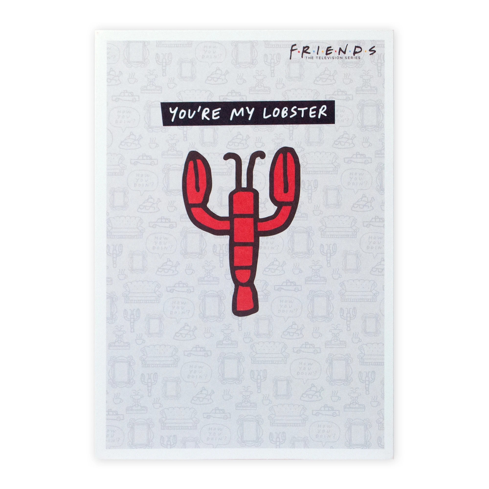3 Hallmark FRIENDS Valentine's Day Card - My Lobster, 3 of 3