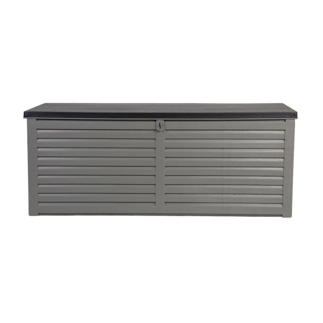 4 Gardeon Outdoor Storage Box 390L Container Lockable Garden Bench Tools Toy Shed - Black, 4 of 7