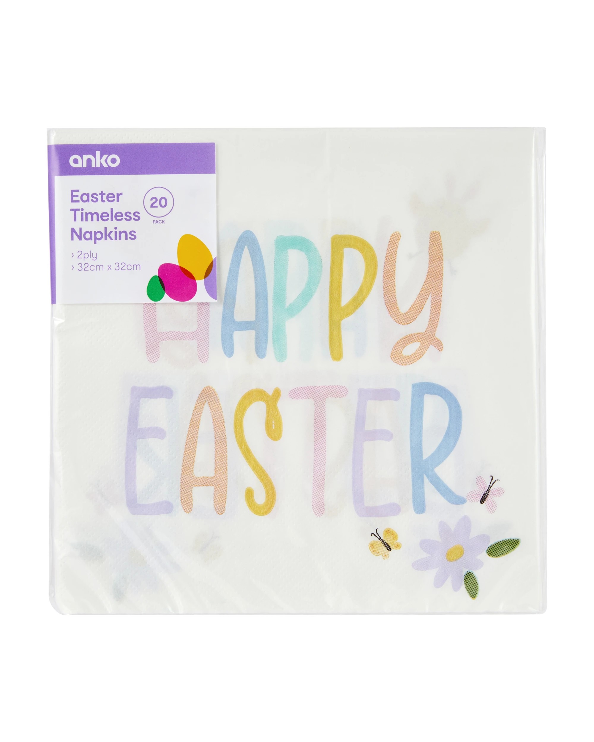 5 20 Pack Easter Timeless Napkins, 5 of 5