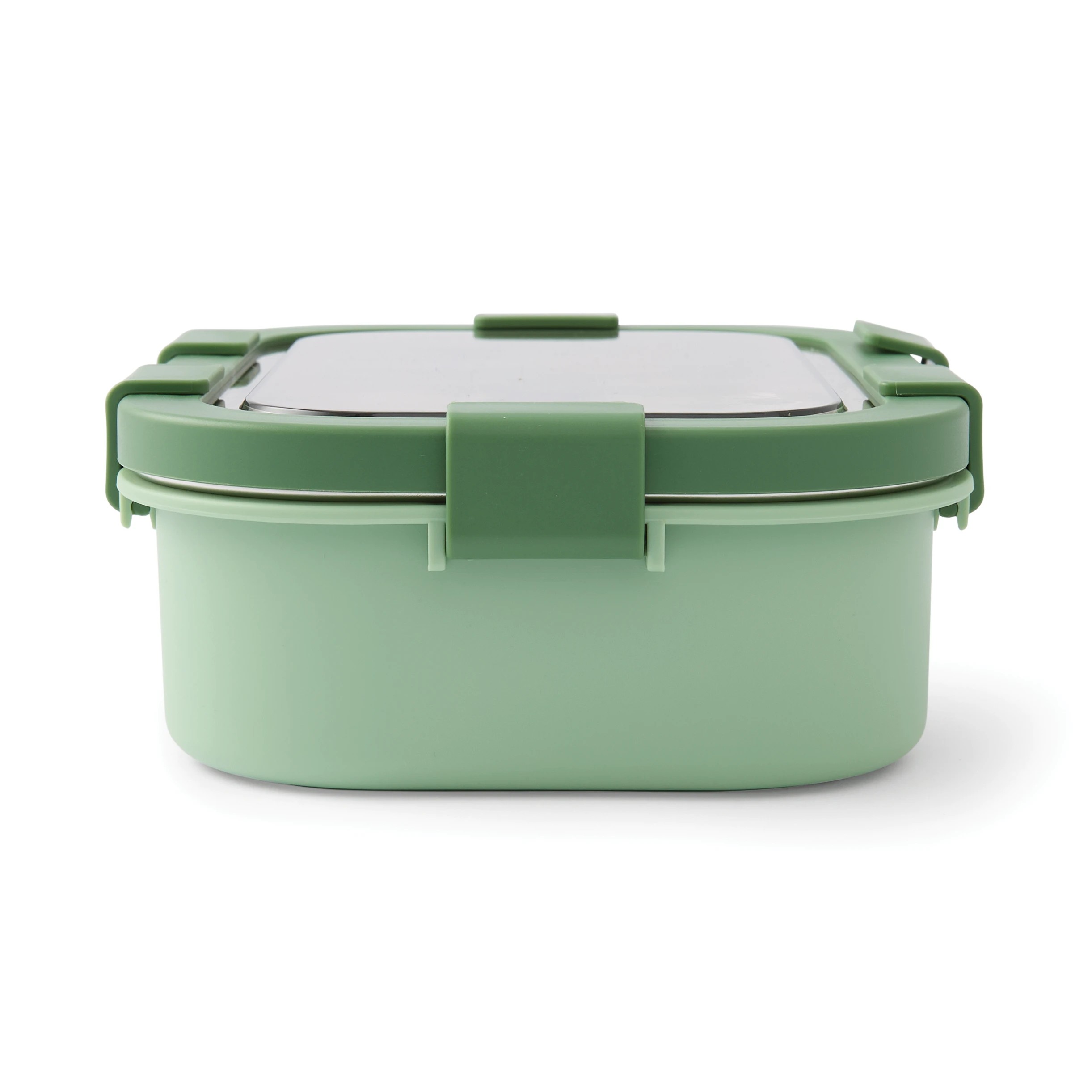 7 650ml Green Stainless Steel Lunch Box, 7 of 10
