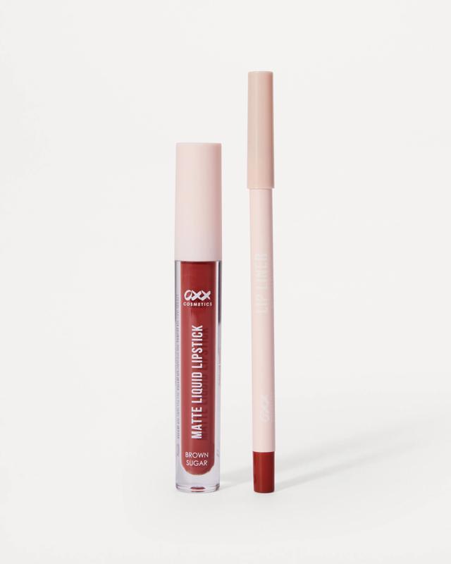 OXX Cosmetics Lip Kit - Brown S
