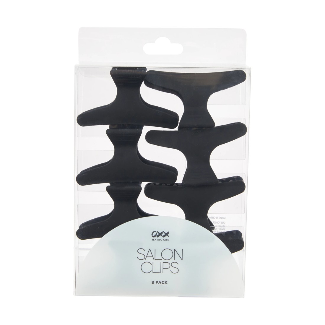 3 OXX Haircare 8 Pack Salon Clips - Black, 3 of 3