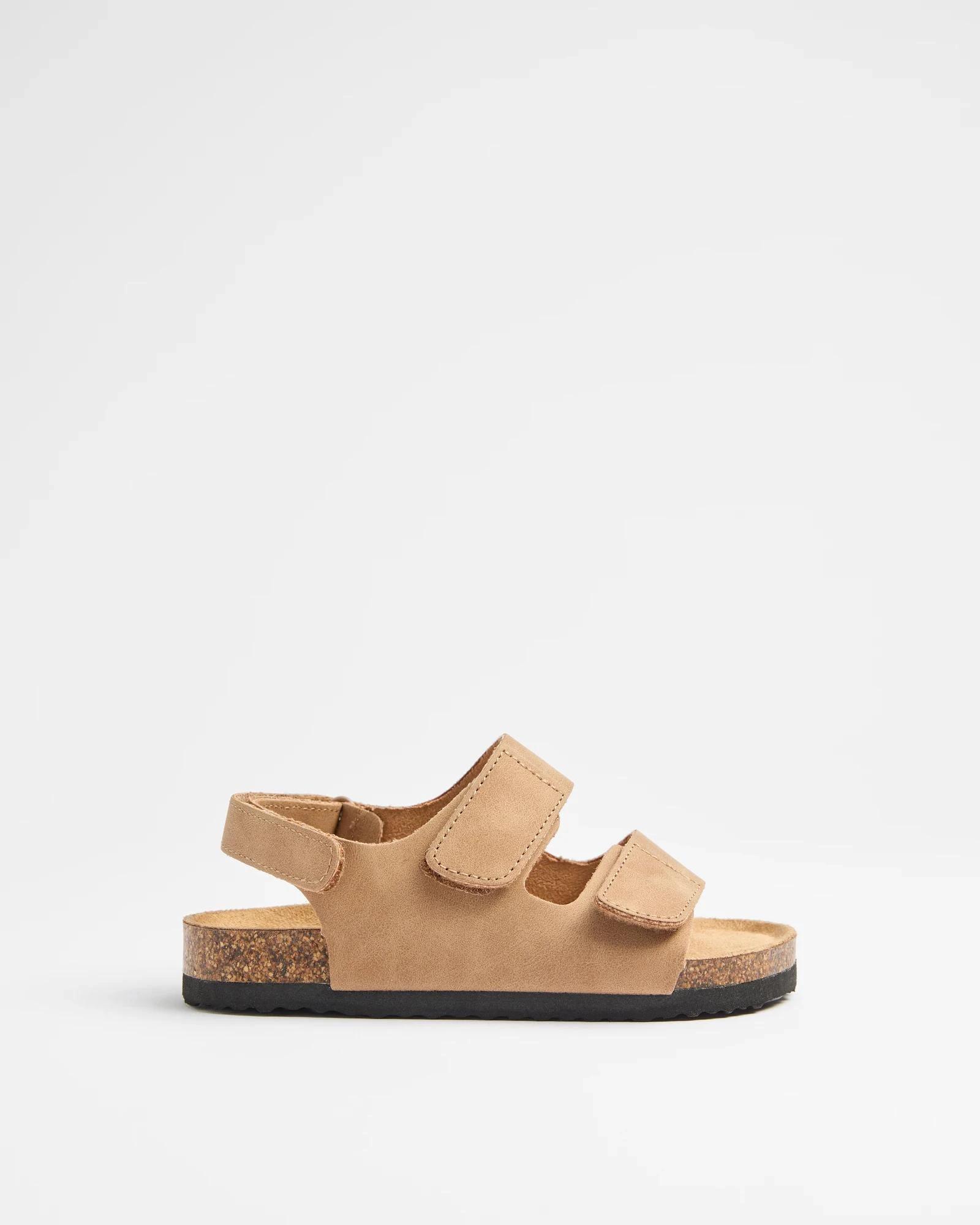 1 Target Kids Boys Junior Moulded Cork Sandal TAN, 1 of 2