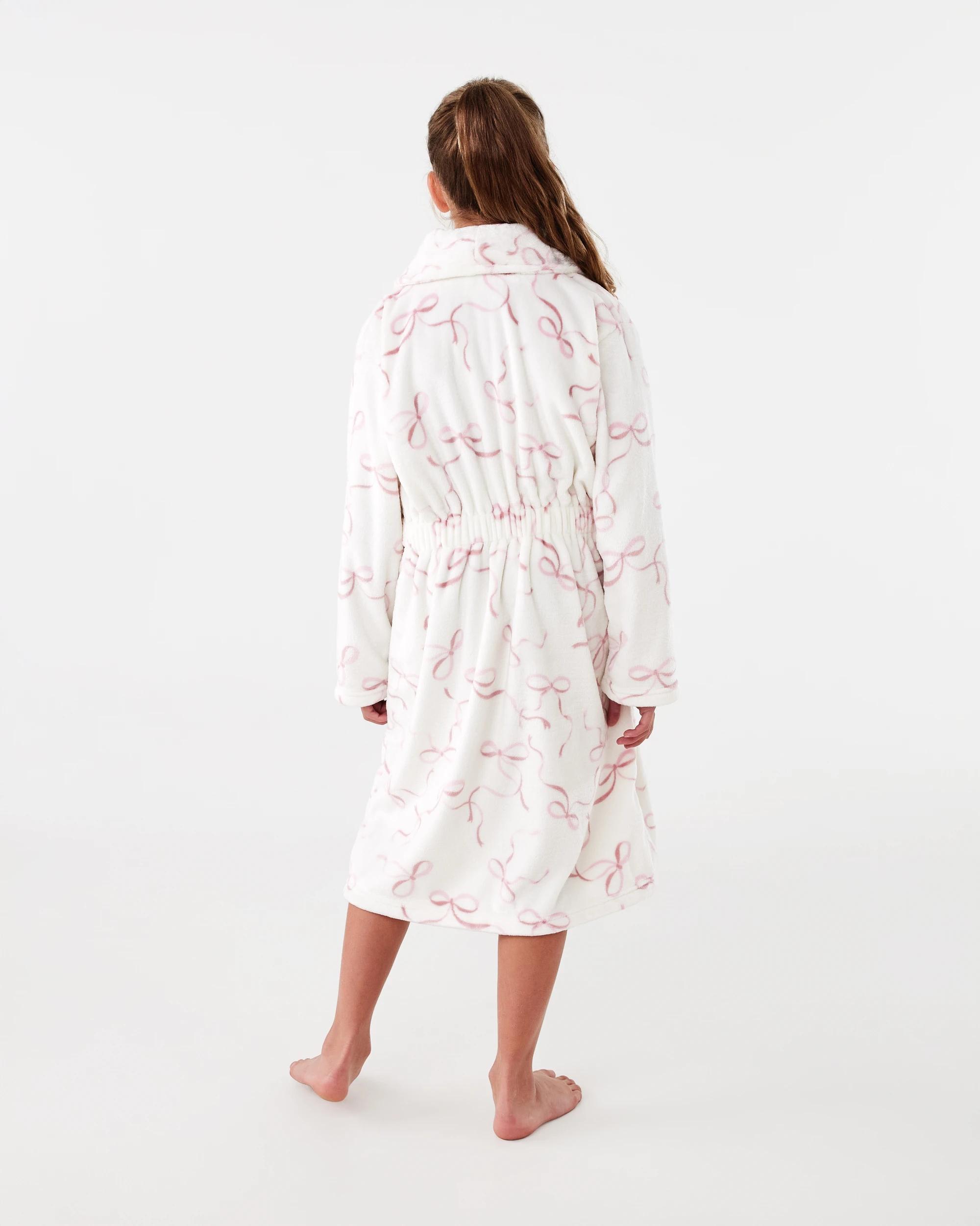 2 Printed Gown Pnk Bows, 2 of 7